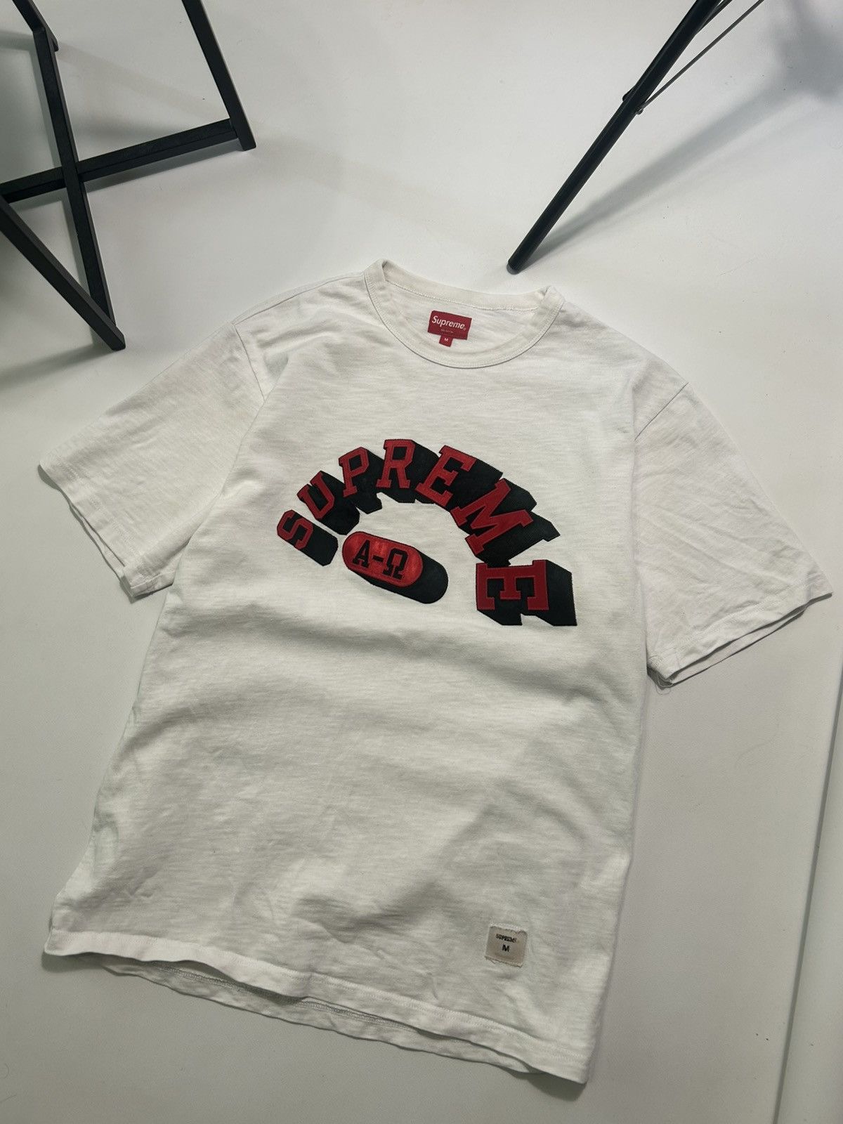 Supreme × Vintage Supreme White Shirt Big Logo Mens Size M Size US M / EU 48-50 / 2 - 3 Thumbnail
