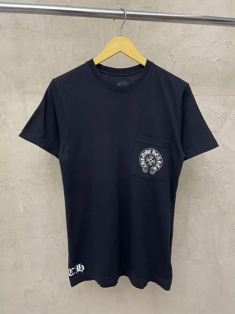 Chrome Hearts Chrome Hearts Black Pocket T-Shirt Size US S / EU 44-46 / 1 - 1 Thumbnail