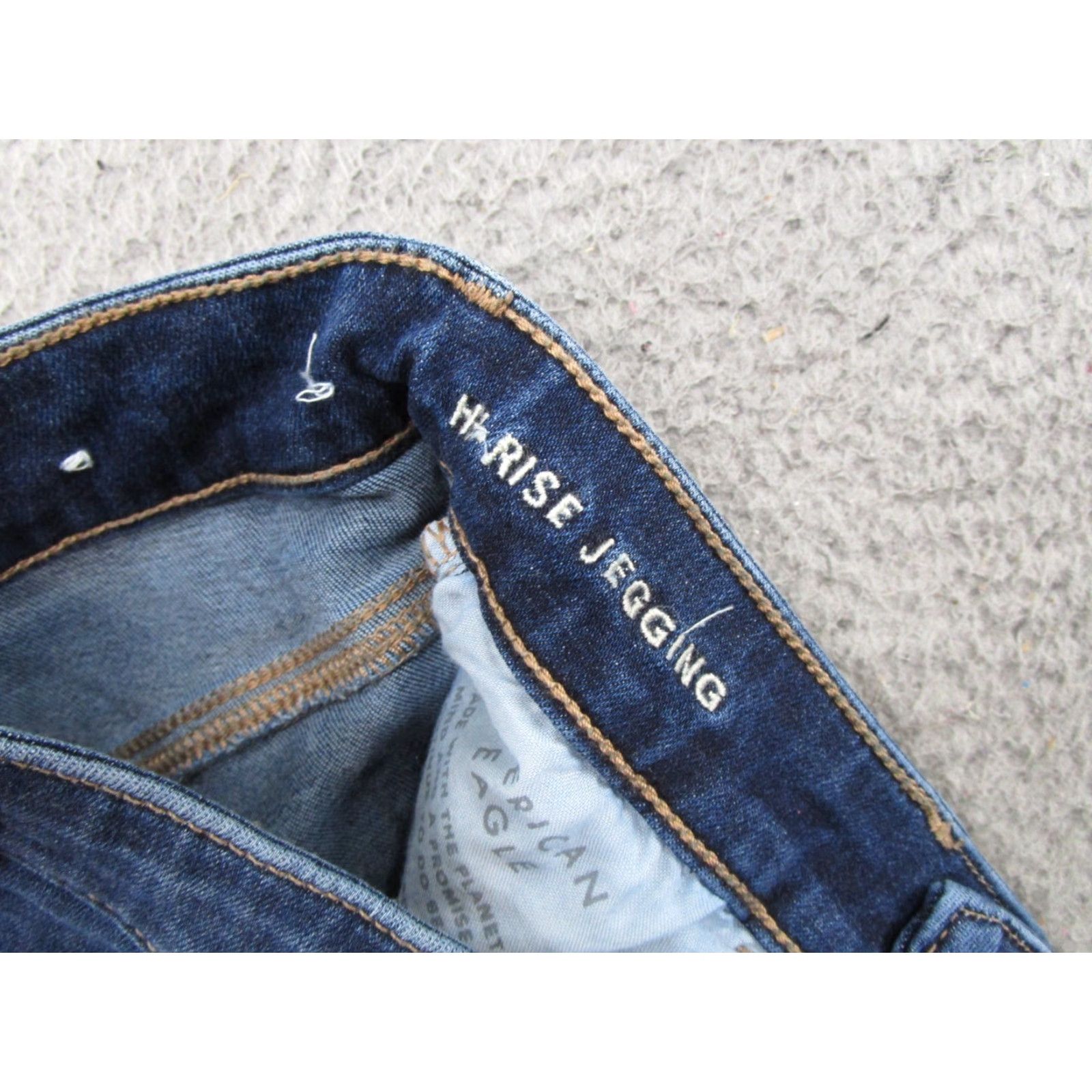 American Eagle Outfitters American Eagle Outfitters Jeans 5-Pocket Denim Jegging SZ 00 Short Blue 90s Stretch Woman Size 24" / US 00 / IT 34 - 5 Thumbnail