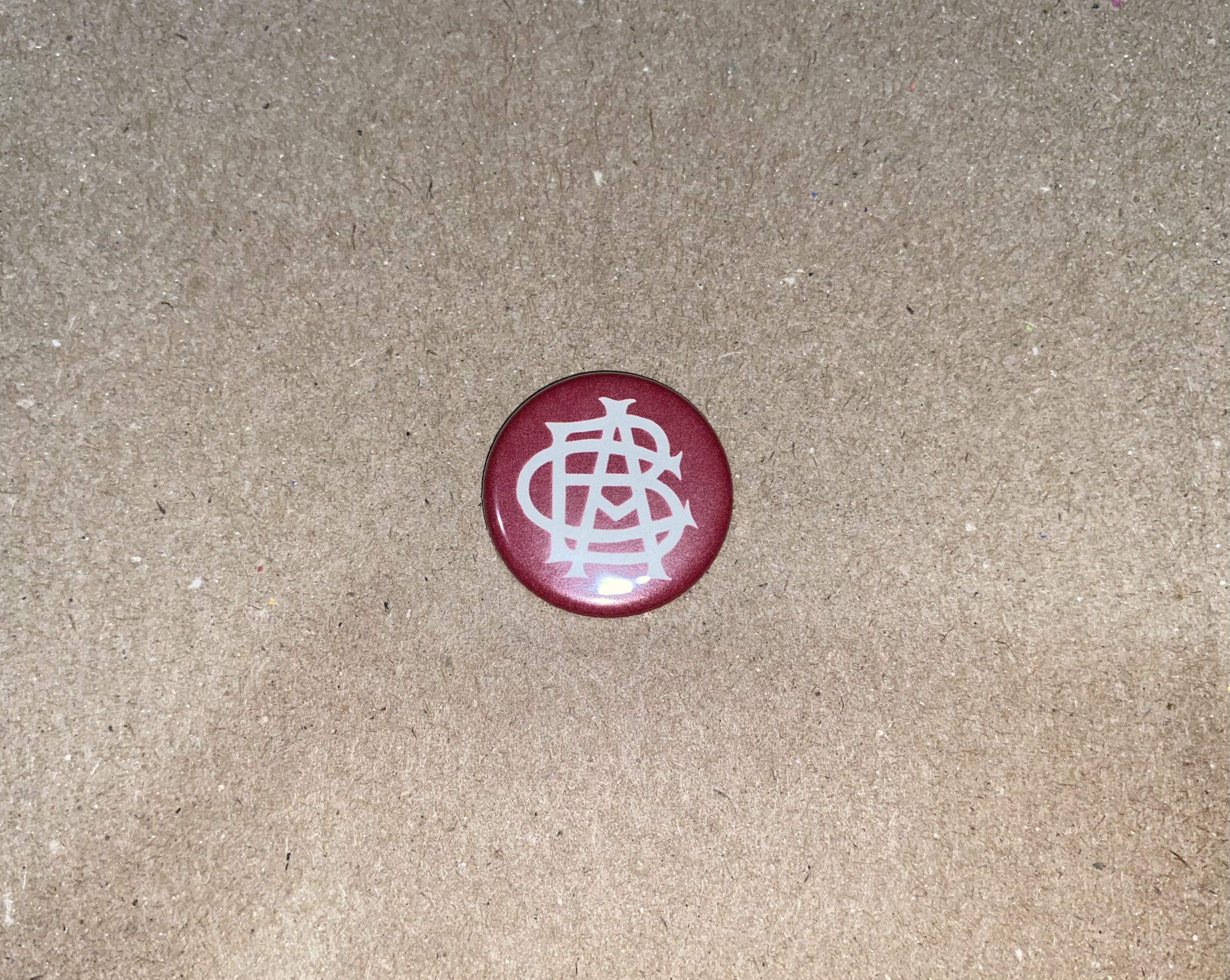 Ebbets Field Flannels Negro Leagues Anniversary Button Pin Indianapolis ABCs abc's Size ONE SIZE - 1 Thumbnail