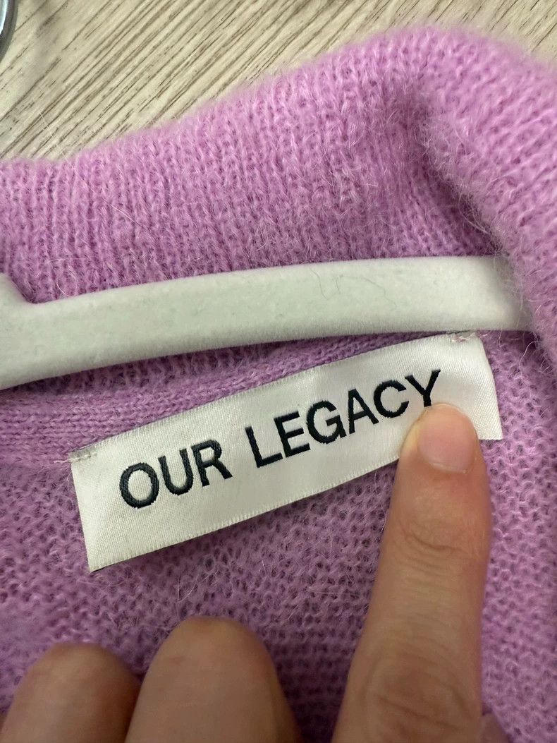 Our Legacy our legacy size 46 Pink knitted sweater jacket 2502-Nextar Size US S / EU 44-46 / 1 - 3 Thumbnail