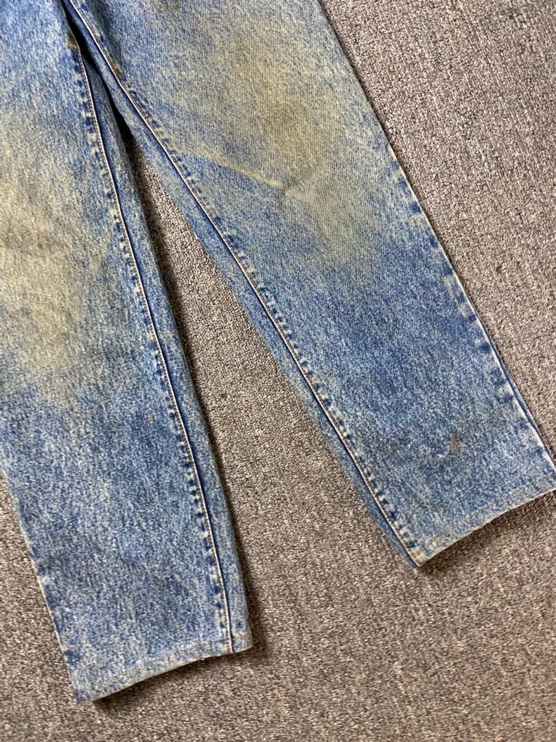 Japanese Brand Vintage G.L. Heart Acid Wash Denim Jeans (197) Size US 28 / EU 44 - 9 Thumbnail