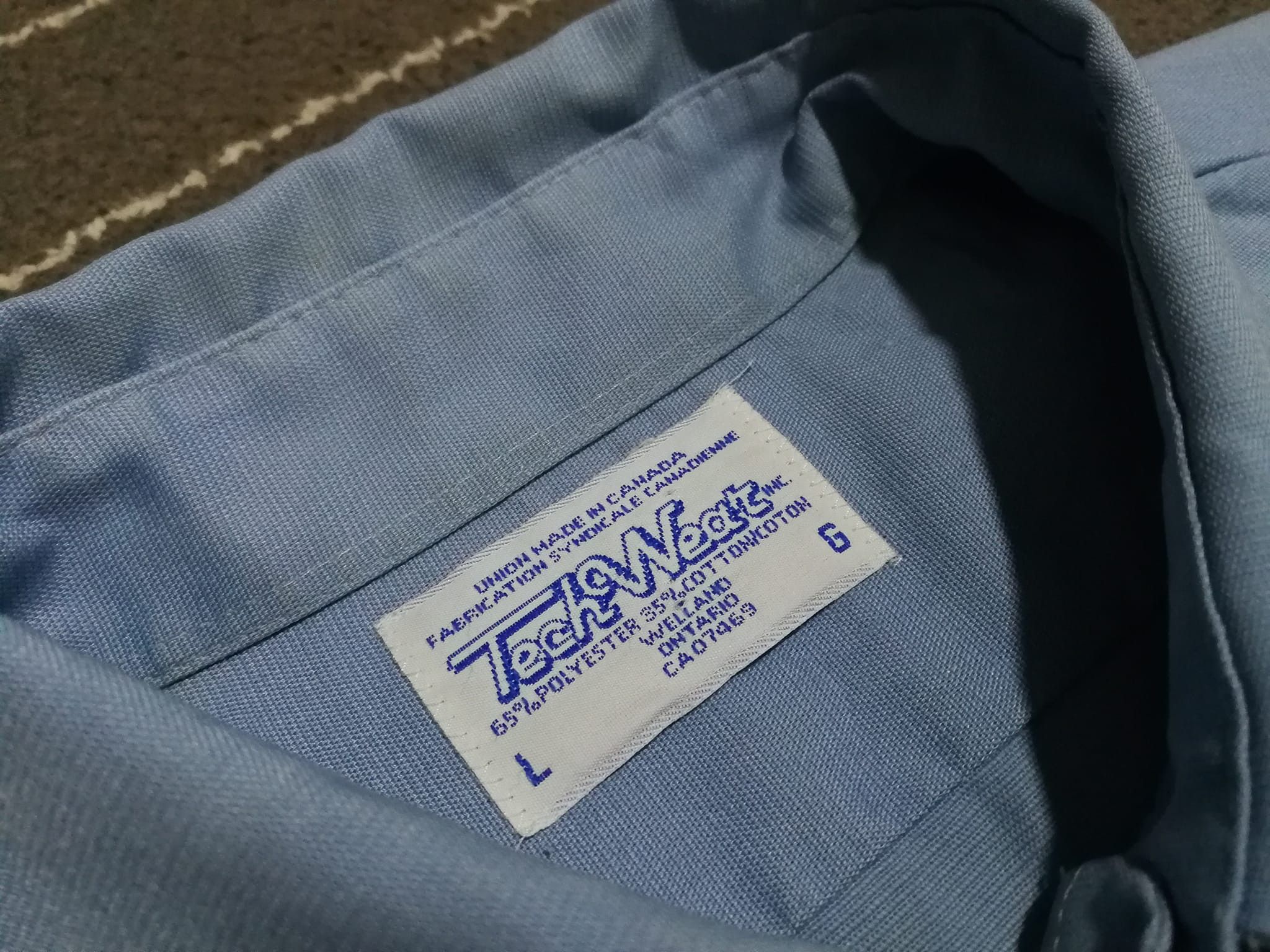 Vintage Vintage Diamond Delivery union made work wear L Size US L / EU 52-54 / 3 - 3 Thumbnail