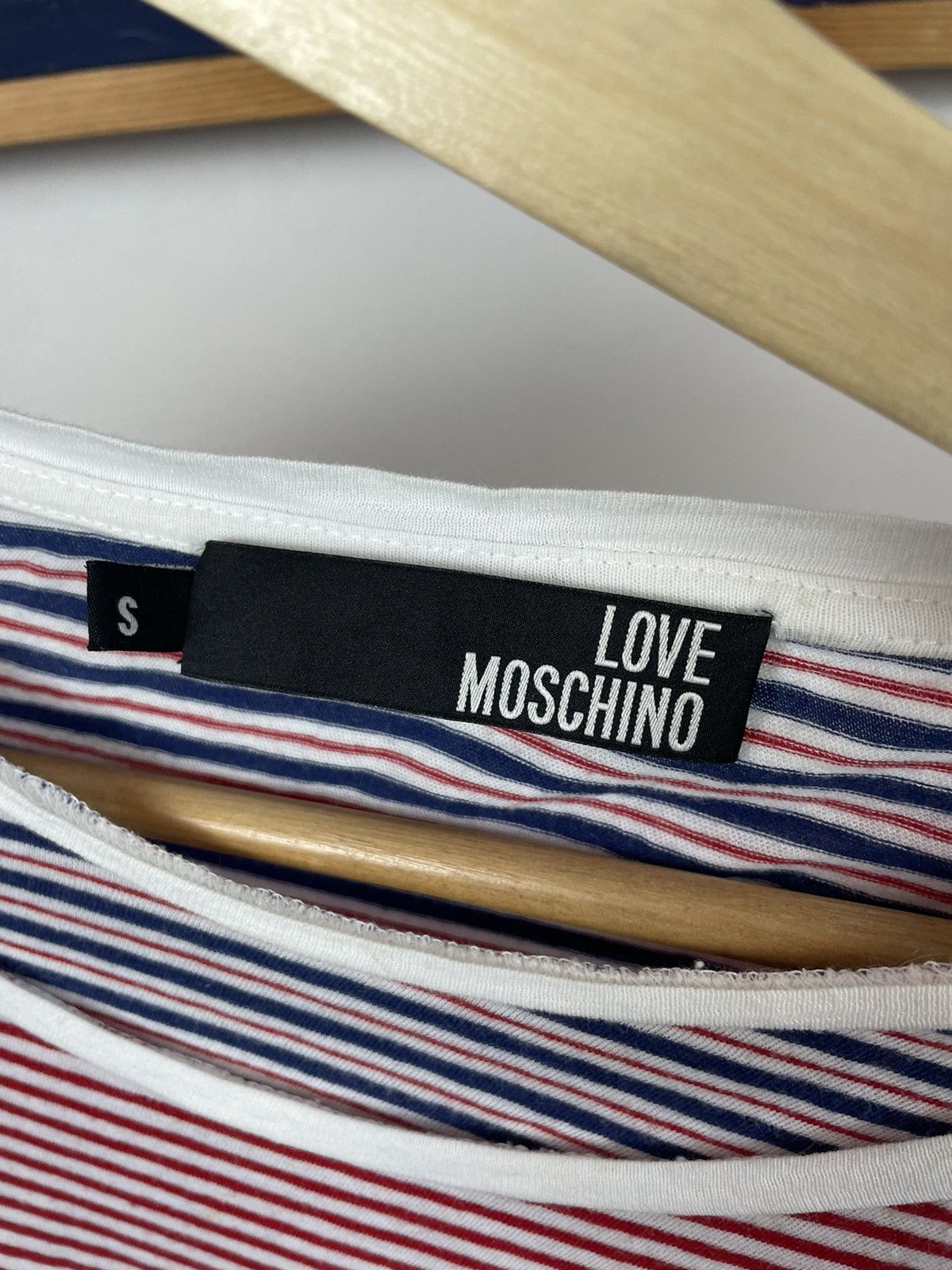 Moschino × Vintage Love moschino tshirt Size US S / EU 44-46 / 1 - 2 Thumbnail