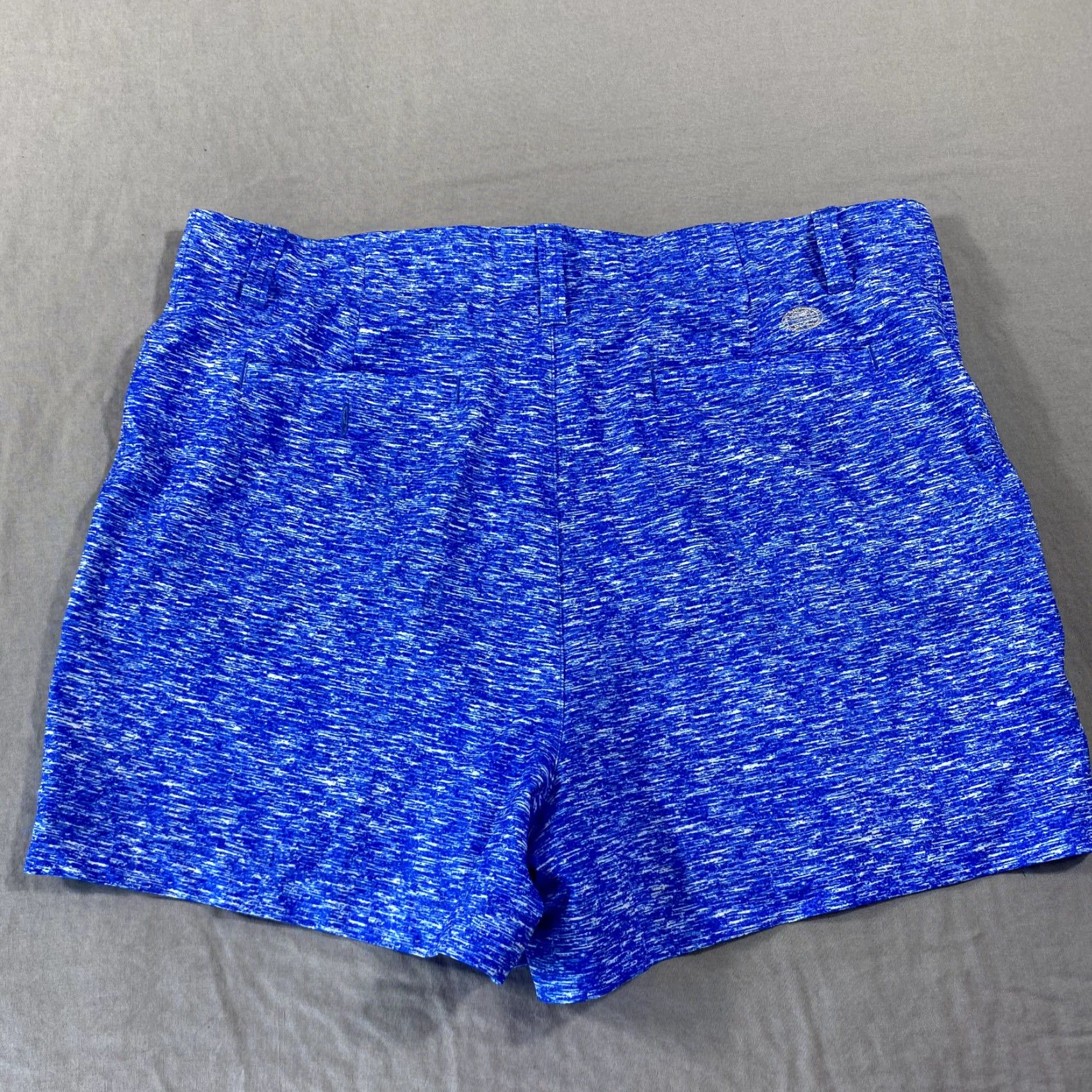 Vintage Reel Legends Shorts Womens 12 Heather Blue Outdoors Lightweight Pocket 34x4 Fish 34x4 Size 34" / US 12 / IT 48 - 2 Thumbnail