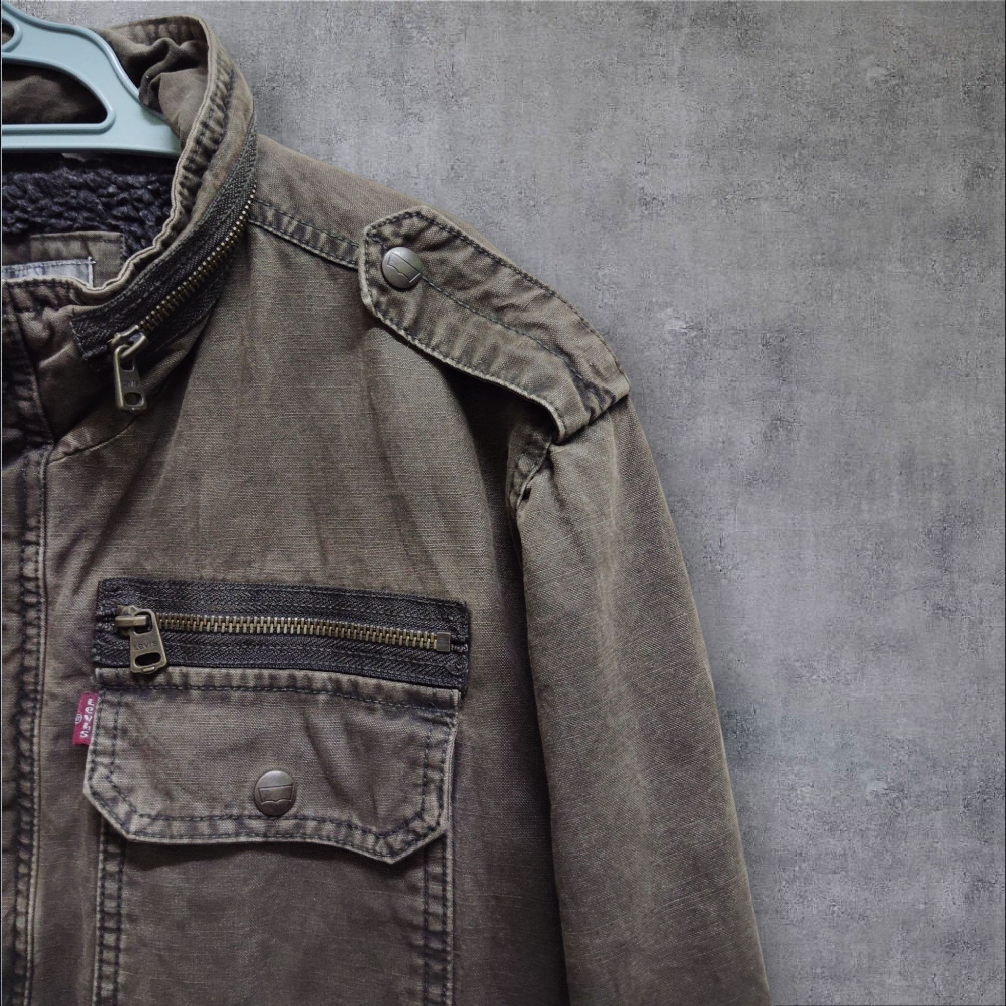 Levi's VINTAGE LEVI'S JACKET LINED FAUX FUR Size US L / EU 52-54 / 3 - 8 Thumbnail