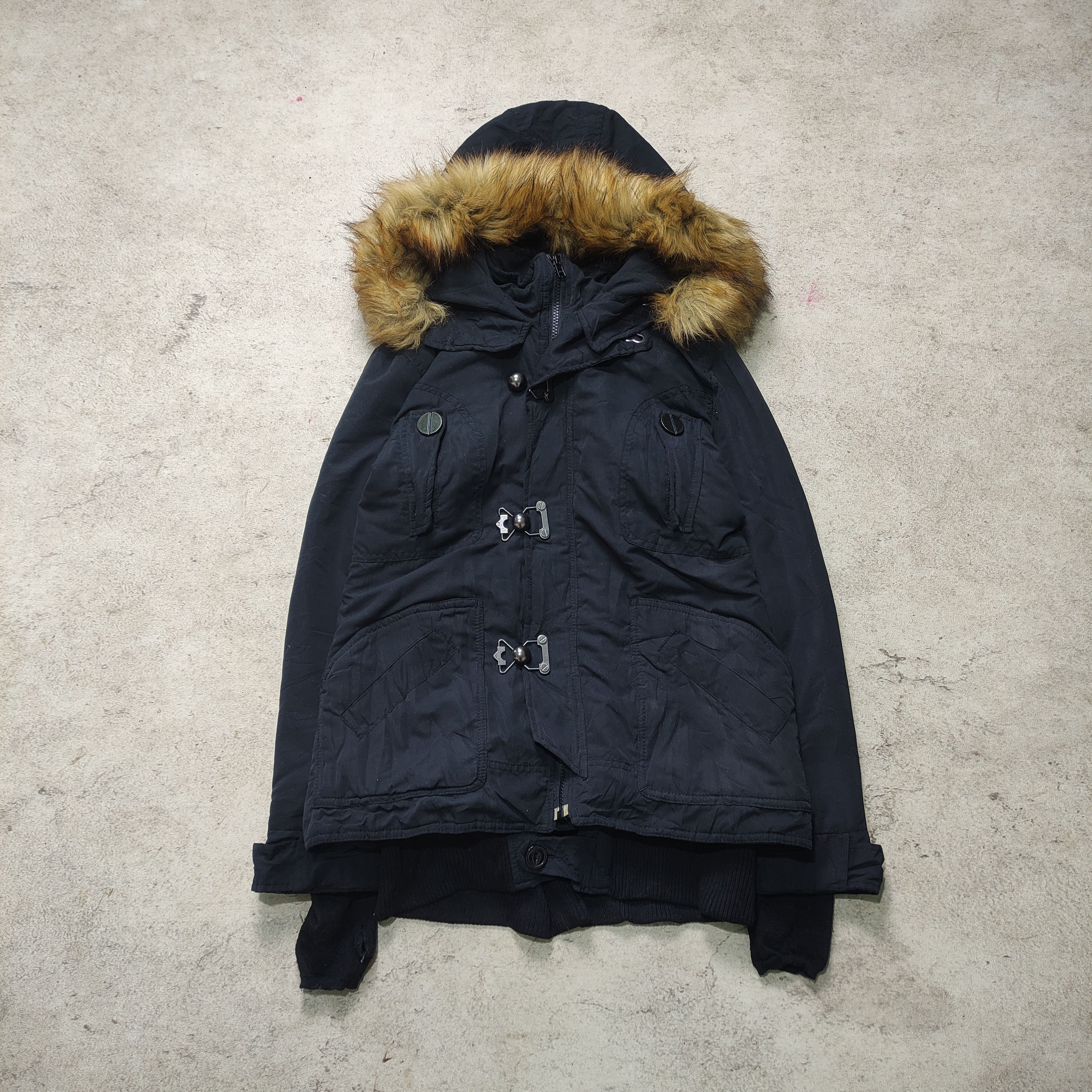 Le Grande Bleu (L.G.B.) SLY Archive Vkei Bondage Fur Jacket 2000s style L.G.B Size US S / EU 44-46 / 1 - 4 Thumbnail