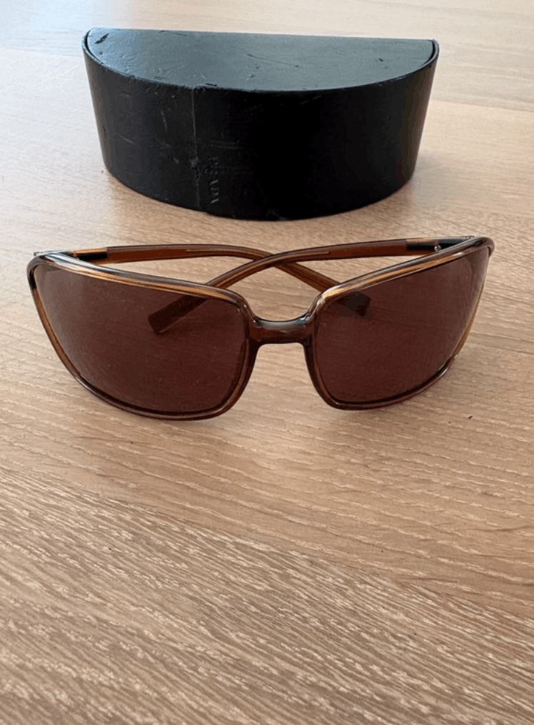 Prada PRADA Sunglasses Wrap Shield Mask Symbole Sport Red Tab Size ONE SIZE - 3 Thumbnail