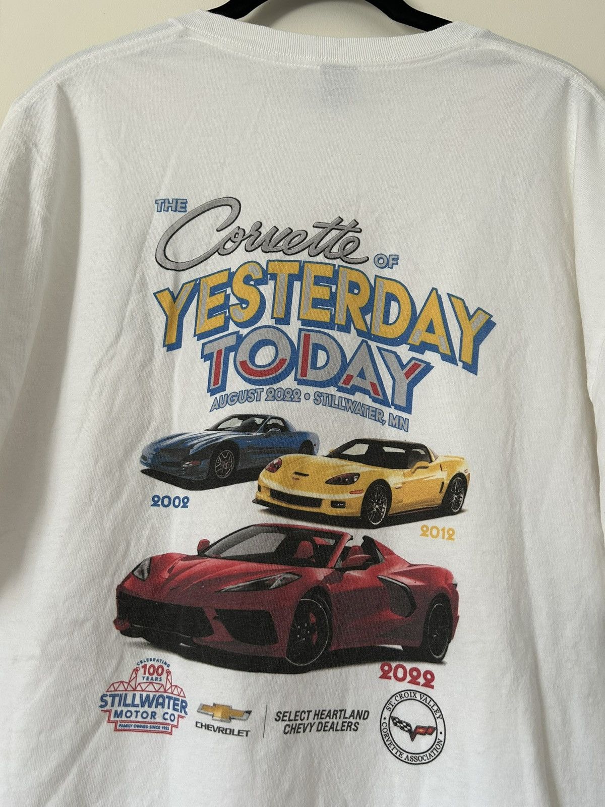 Other Corvette at Stillwater Car Show Tee 2022 Size US XL / EU 56 / 4 - 2 Thumbnail
