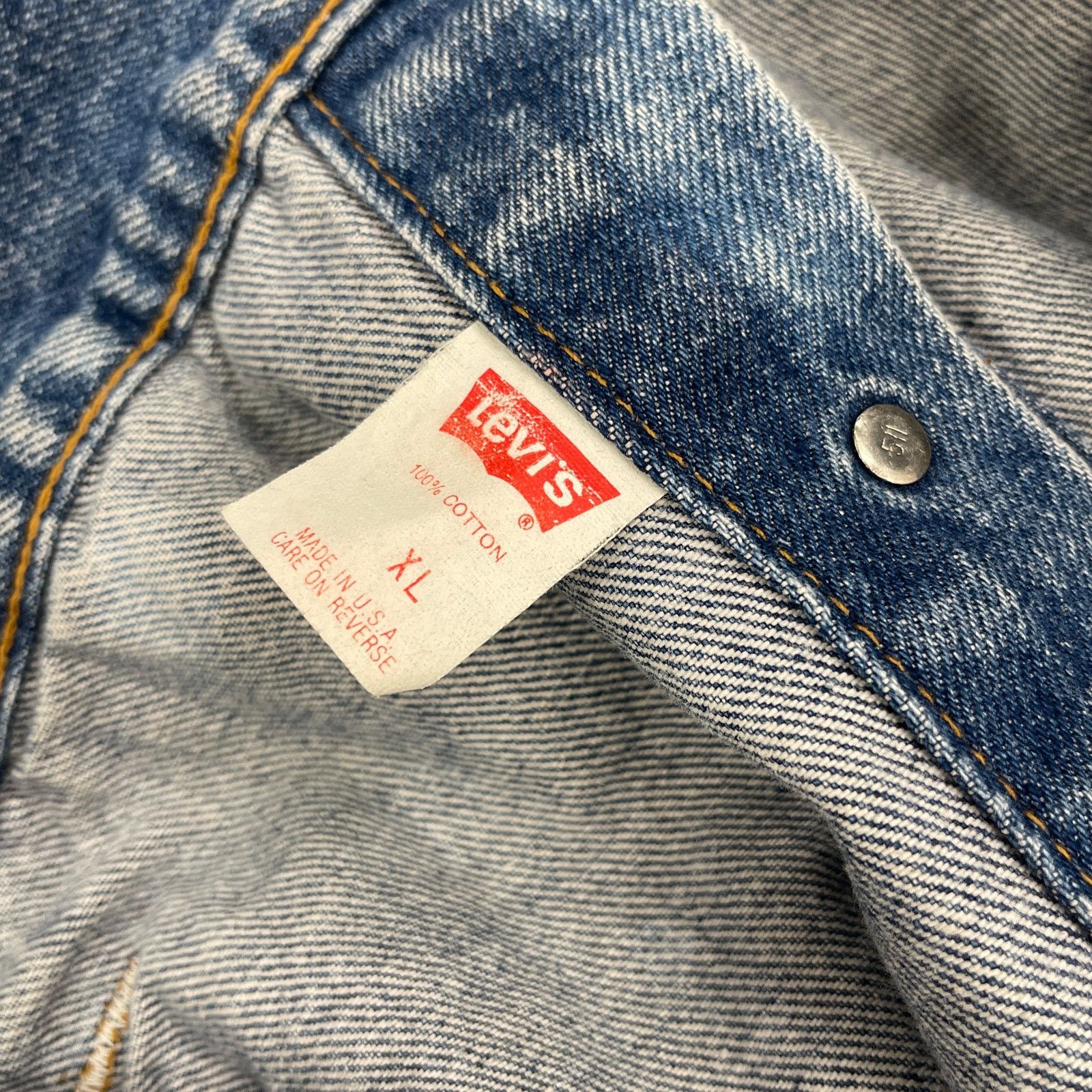 Vintage Vintage 90s Distressed Bleached Burn Your Ego Jacket size XL Size US XL / EU 56 / 4 - 5 Thumbnail