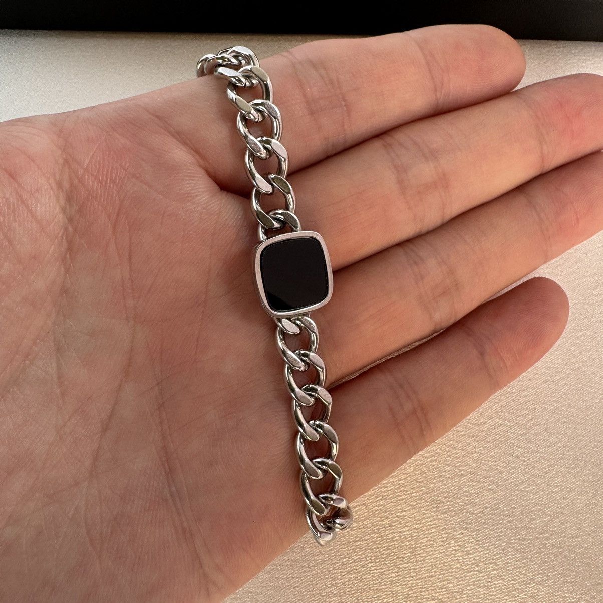 Other Adjustable Link Chain Bracelet for Men Women Size ONE SIZE - 4 Thumbnail