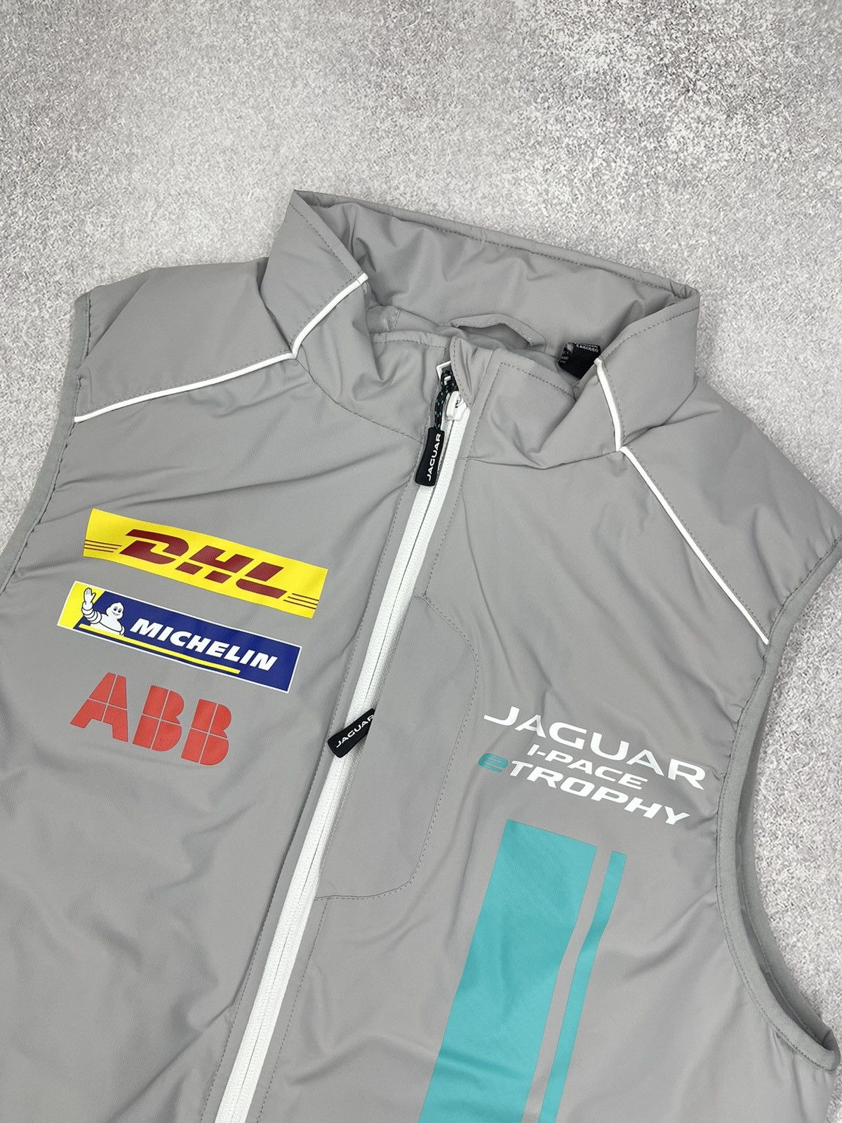 Formula 1 Racing Jaguar I Pace Etrophy Vest Grey Michelin F1 Size US S / EU 44-46 / 1 - 4 Thumbnail