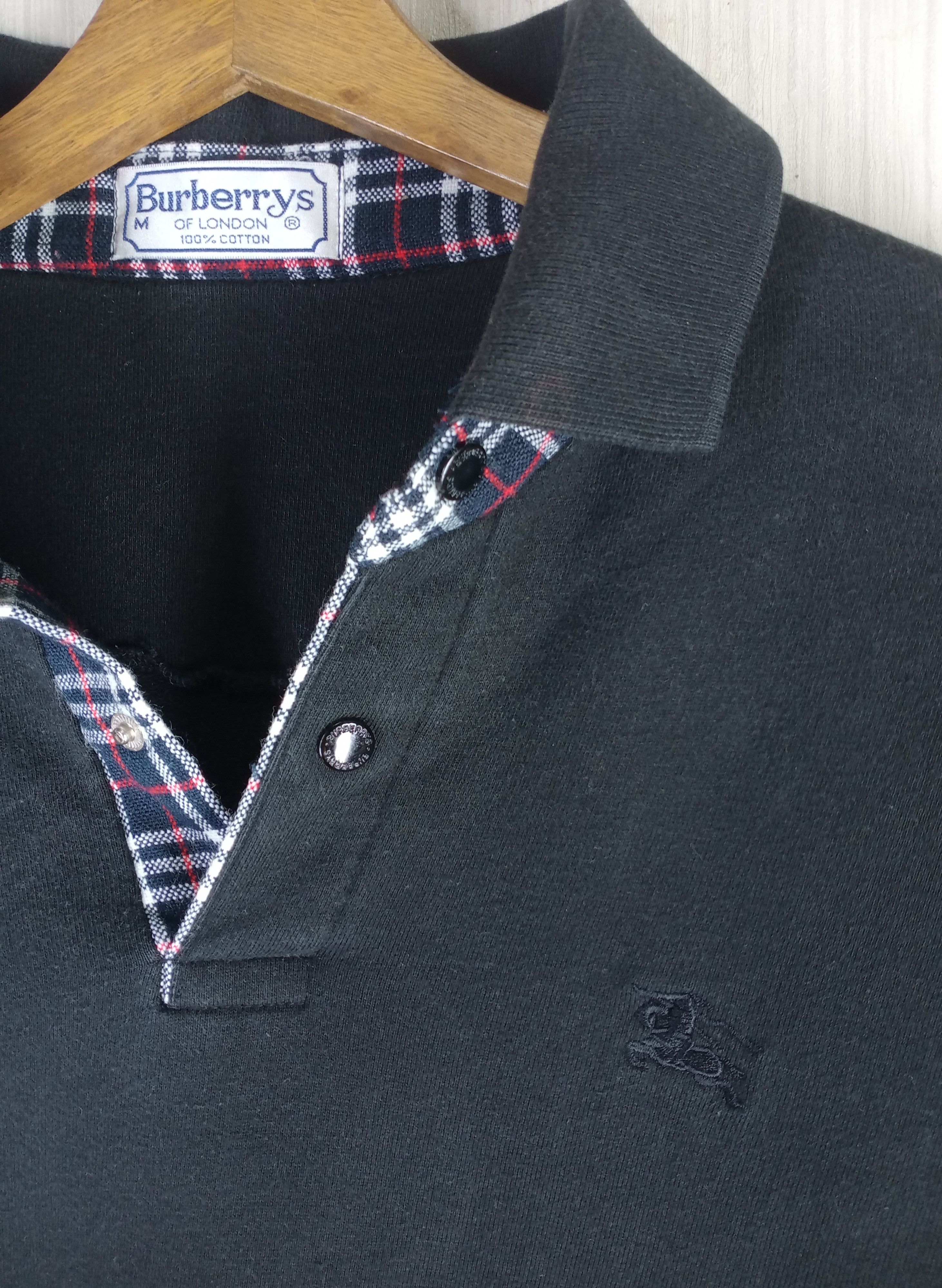 Burberry Prorsum Rare Vintage 90s Burberrys Nova Check Sweatshirt Size US M / EU 48-50 / 2 - 6 Thumbnail