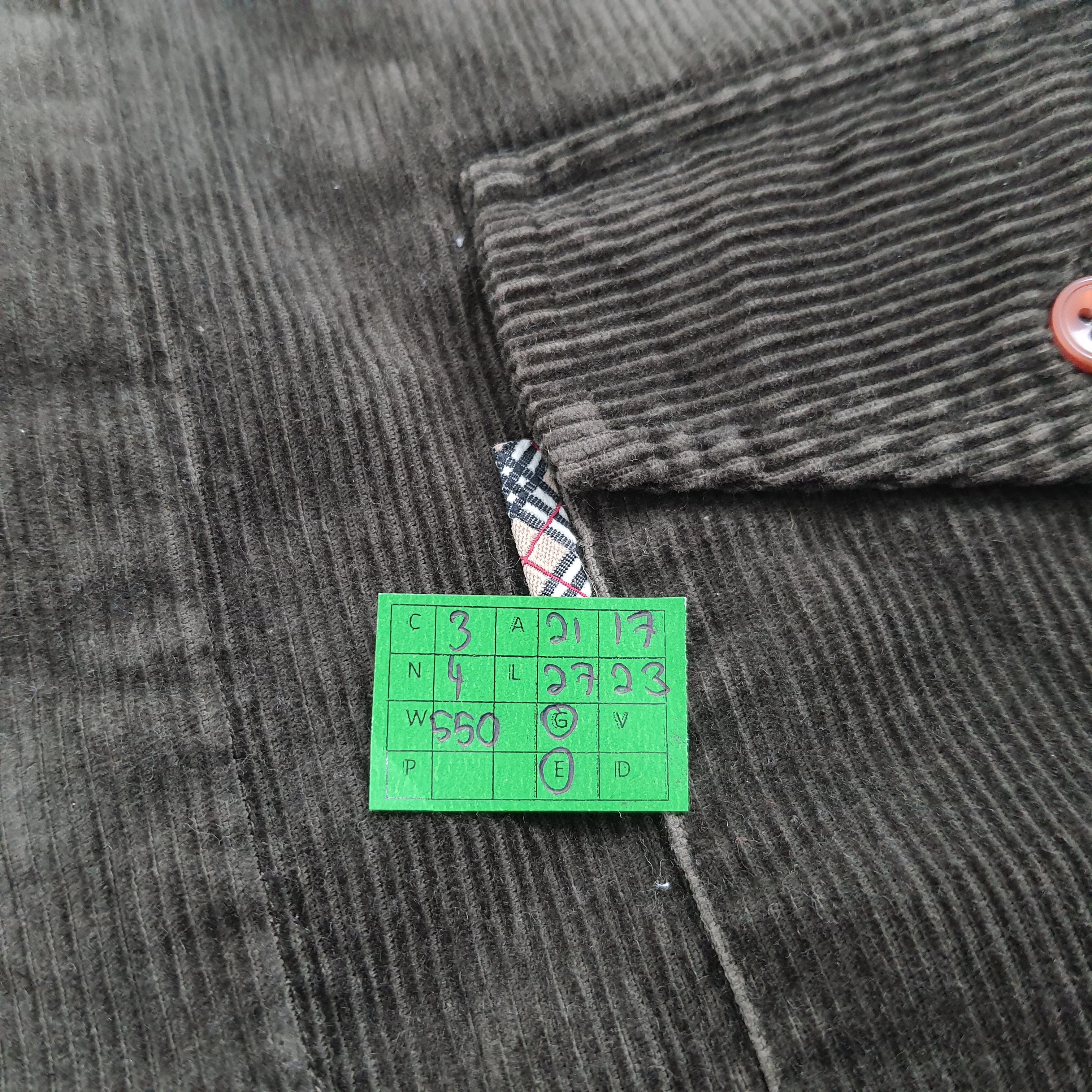 Vintage Burberry London Corduroy Jacket Size US M / EU 48-50 / 2 - 5 Thumbnail