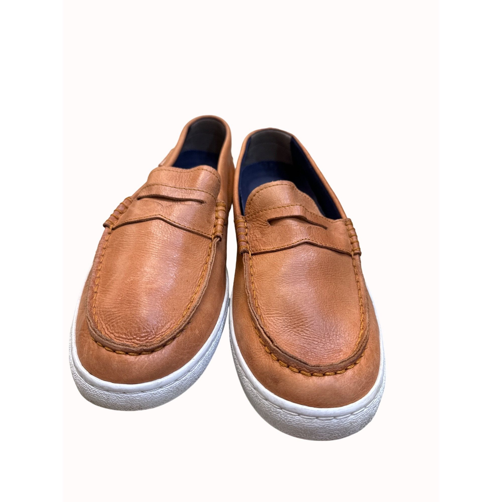 Cole Haan Cole Haan men’s brown leather slip on loafer size 8M SKU 542 Size US 8 / EU 41 - 1 Thumbnail
