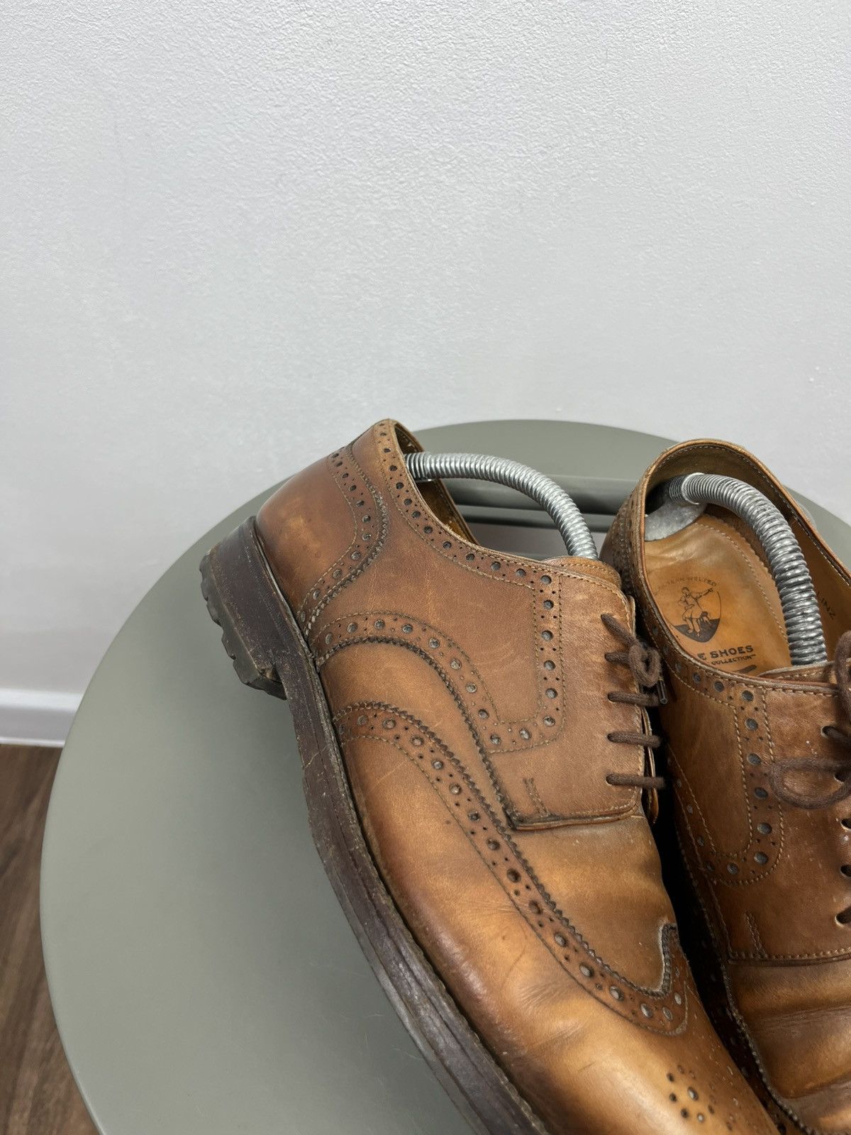 Other Prime Shoes Brown Leather Brogue Shoes Vibram Sole US 9.5 Size US 9.5 / EU 42-43 - 2 Thumbnail