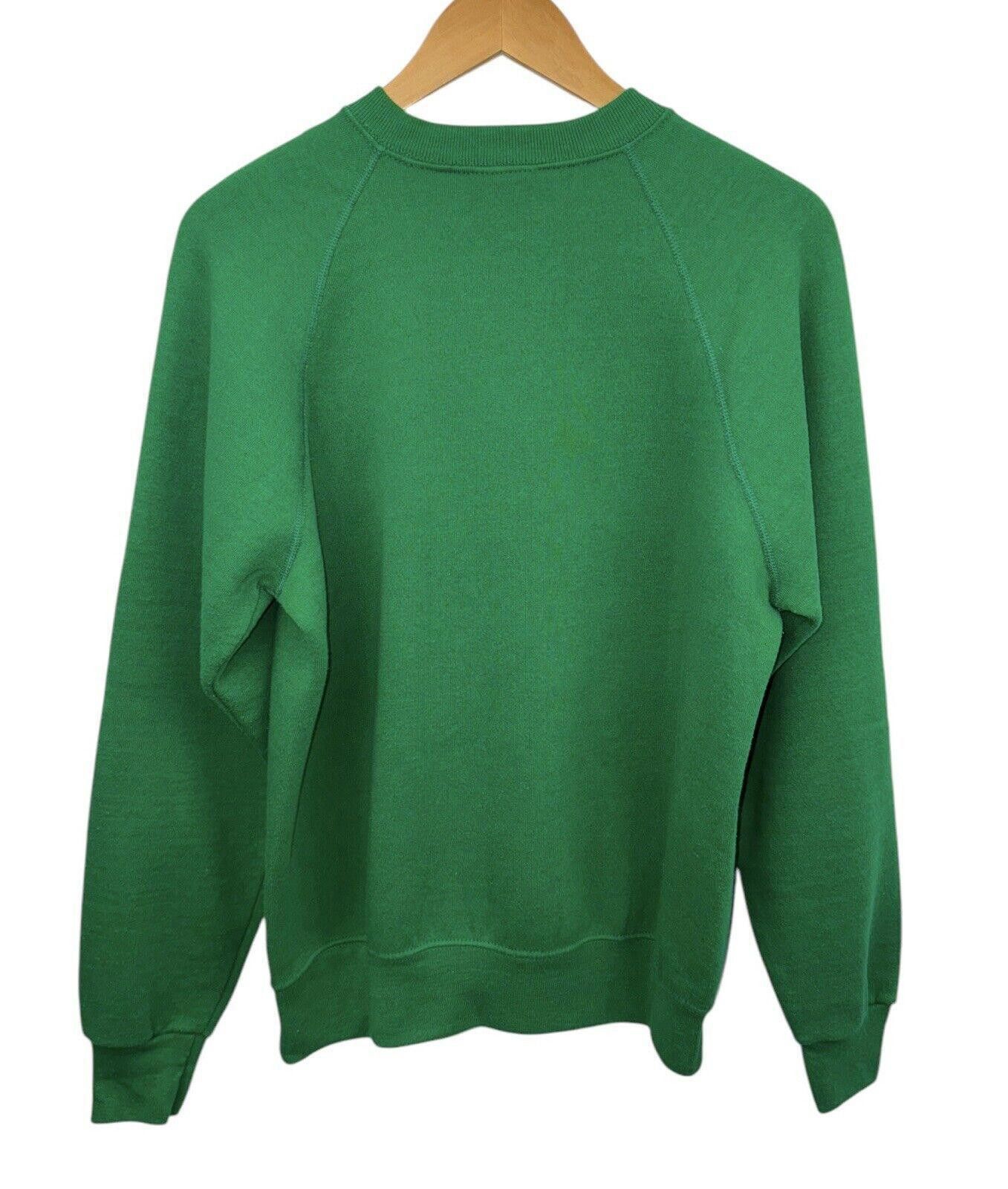 Lee Vintage Lee 90s Forest Green Crewneck Sweatshirt Sz L RARE Size US 34 / EU 50 - 2 Thumbnail