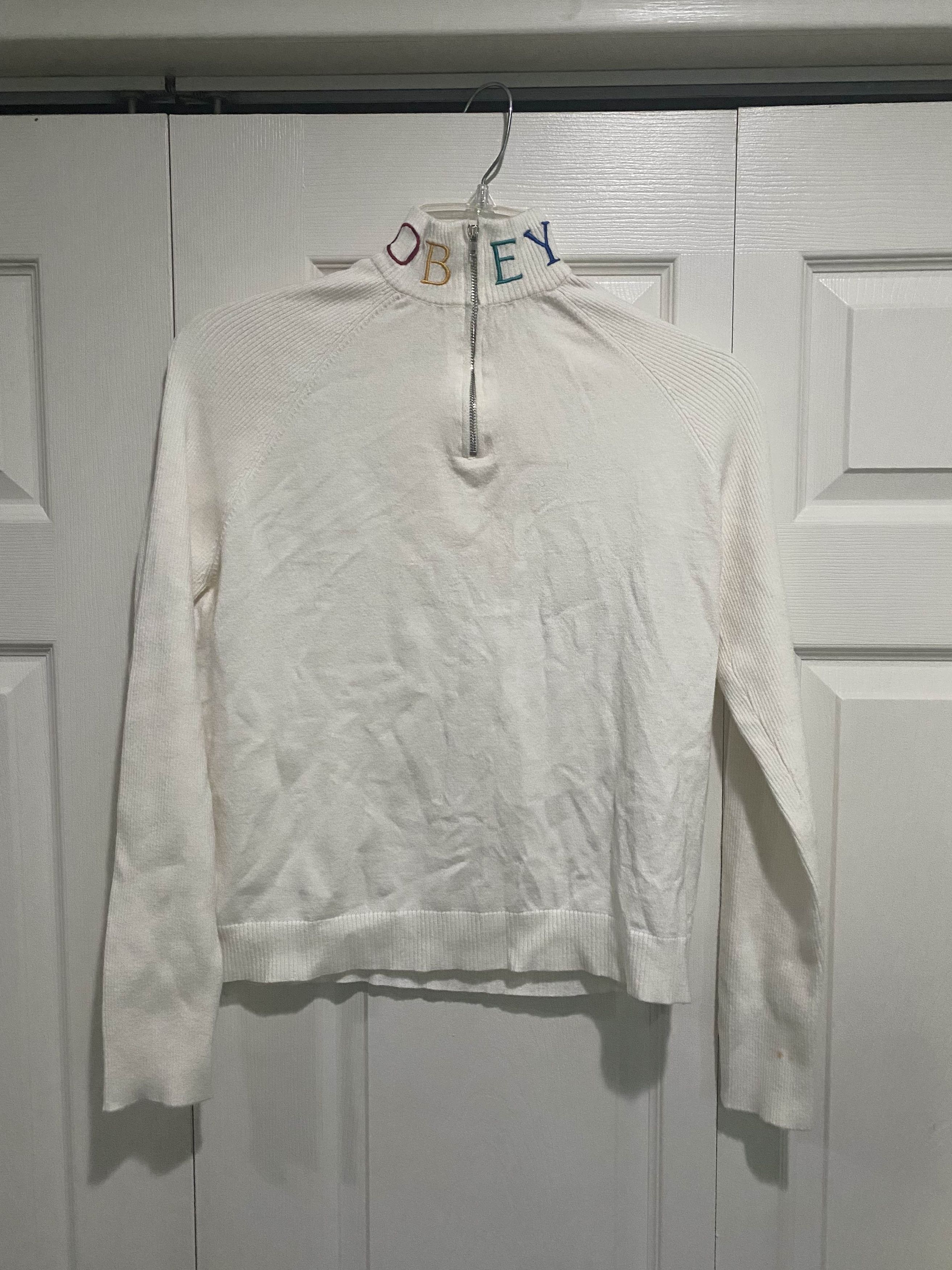 Obey Obey high neck sweater Size L / US 10 / IT 46 - 1 Preview
