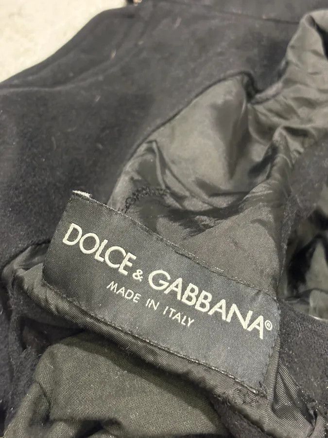 Dolce & Gabbana AW2003 Dolce & Gabbana Black Nylon Detachable Sleeve Bomber Jacket Size US S / EU 44-46 / 1 - 13 Thumbnail