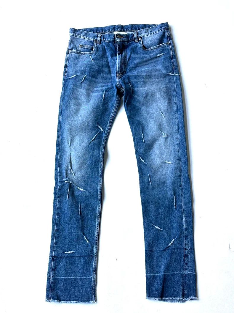 Maison Margiela Cut jeans with a knife