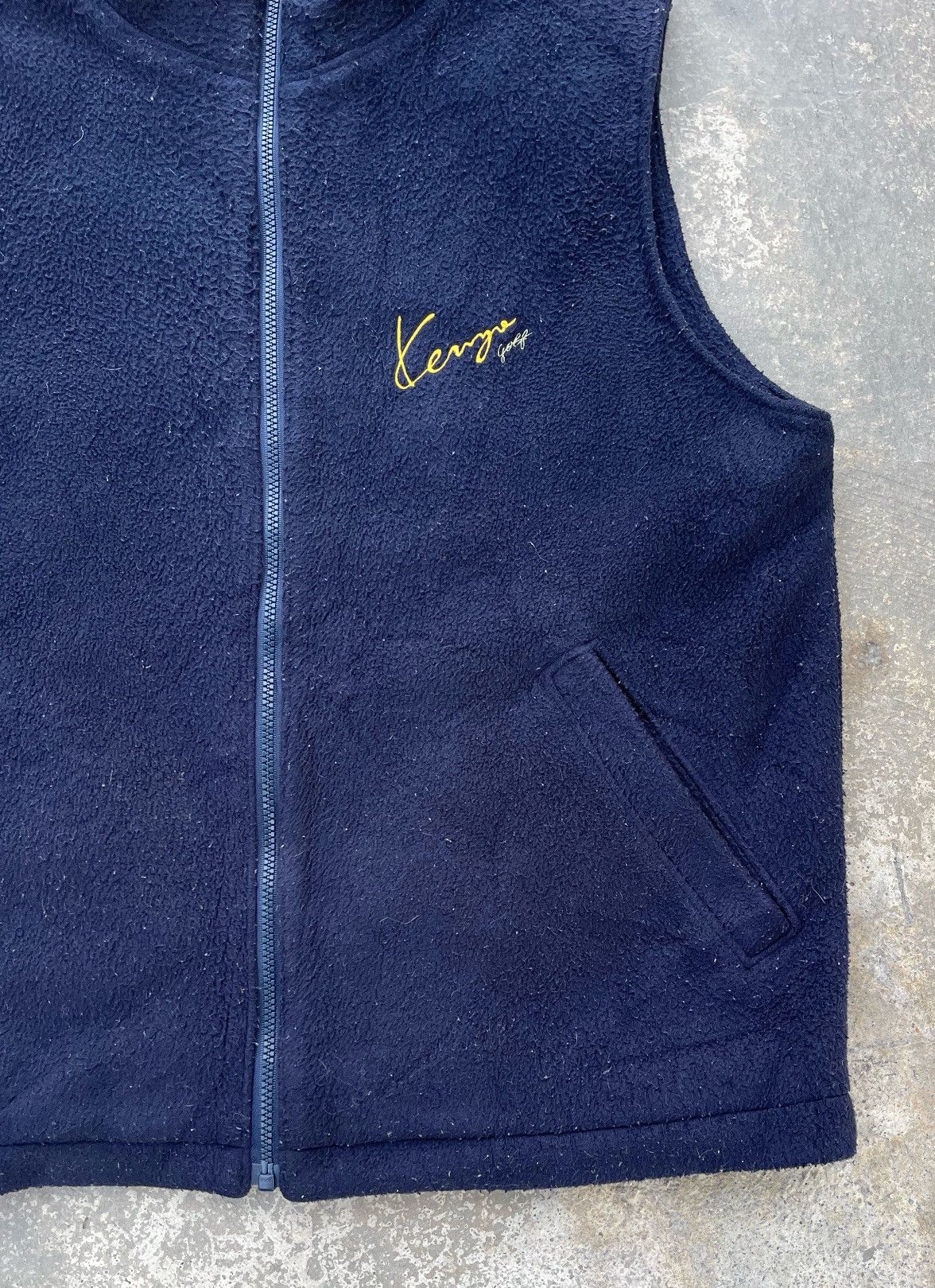 Kenzo 🔥Vintage Kenzo Fleece Vest Jacket Size US M / EU 48-50 / 2 - 5 Thumbnail