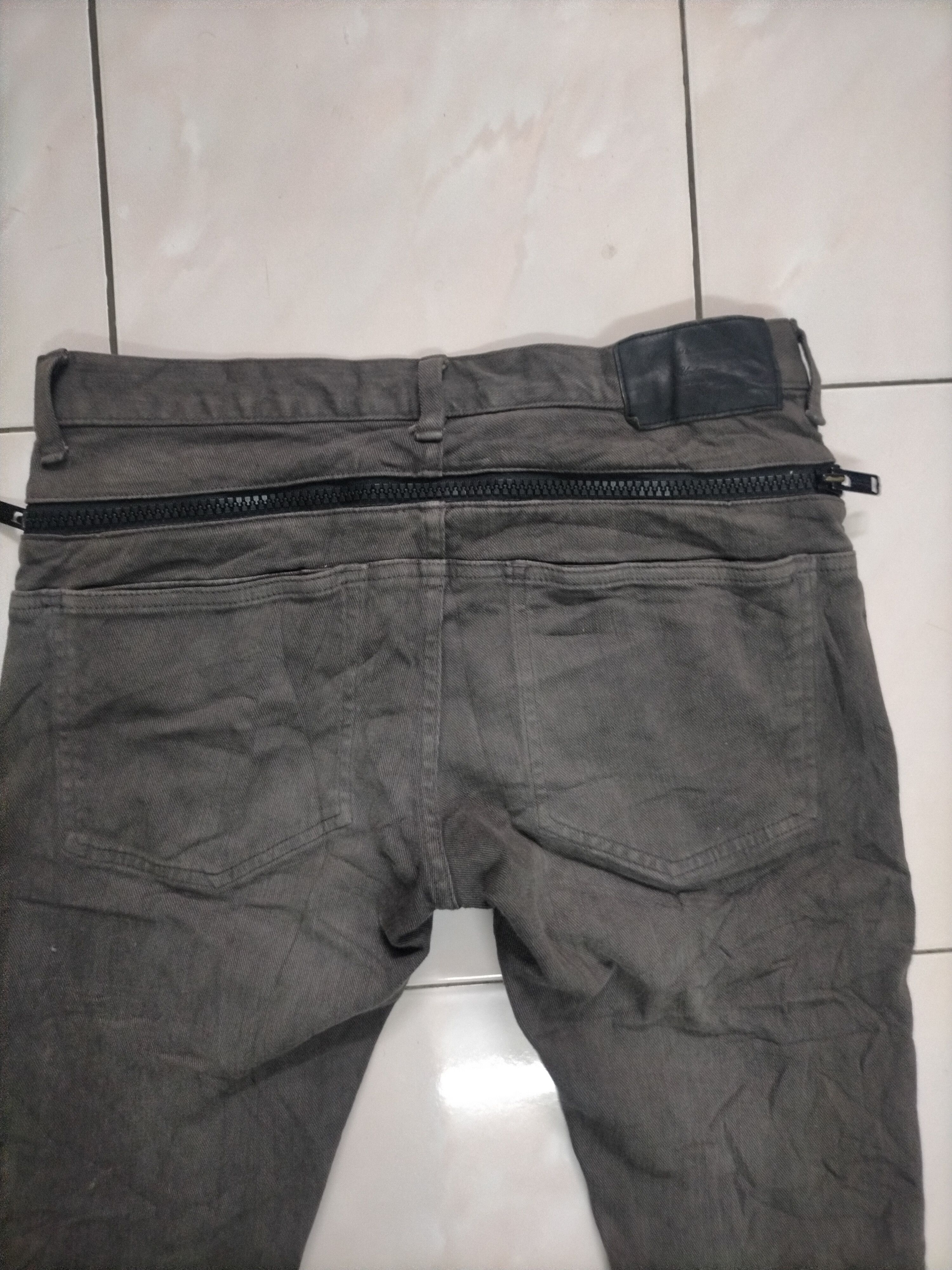 Jun Takahashi × Undercover Undercover Jun Takahashi Distressed Zipper Denim Size US 31 - 4 Thumbnail
