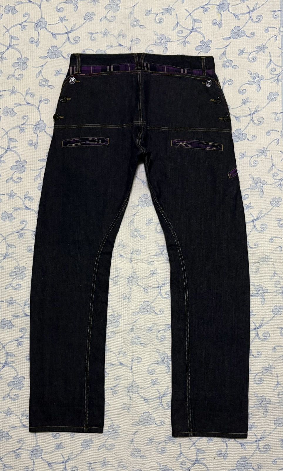 Japanese Brand Japanese International World Jeans Streetwear Denim Size US 33 - 10 Thumbnail