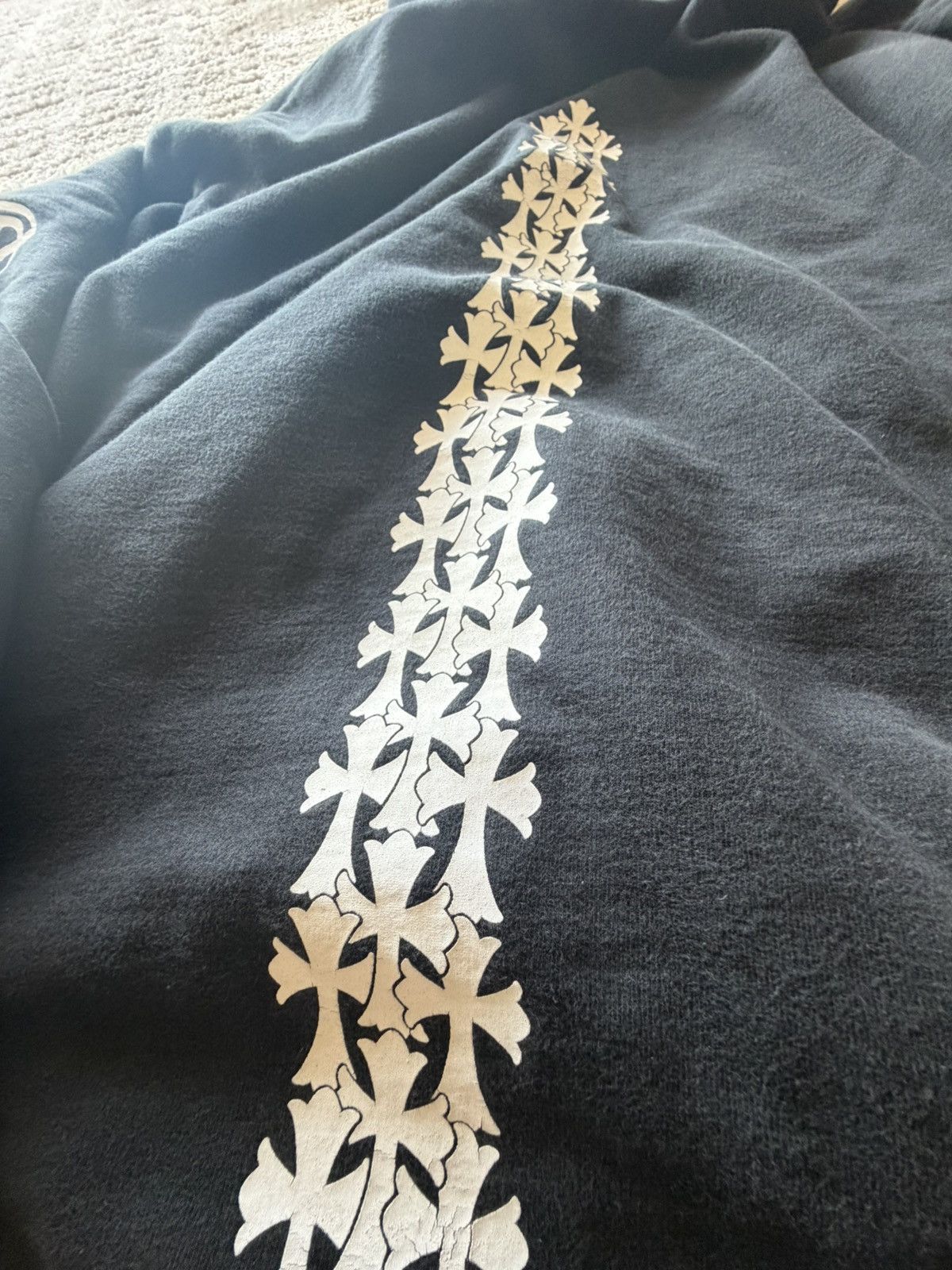 Chrome Hearts Chrome hearts spine cemetery hoodie Size US XXL / EU 58 / 5 - 3 Thumbnail