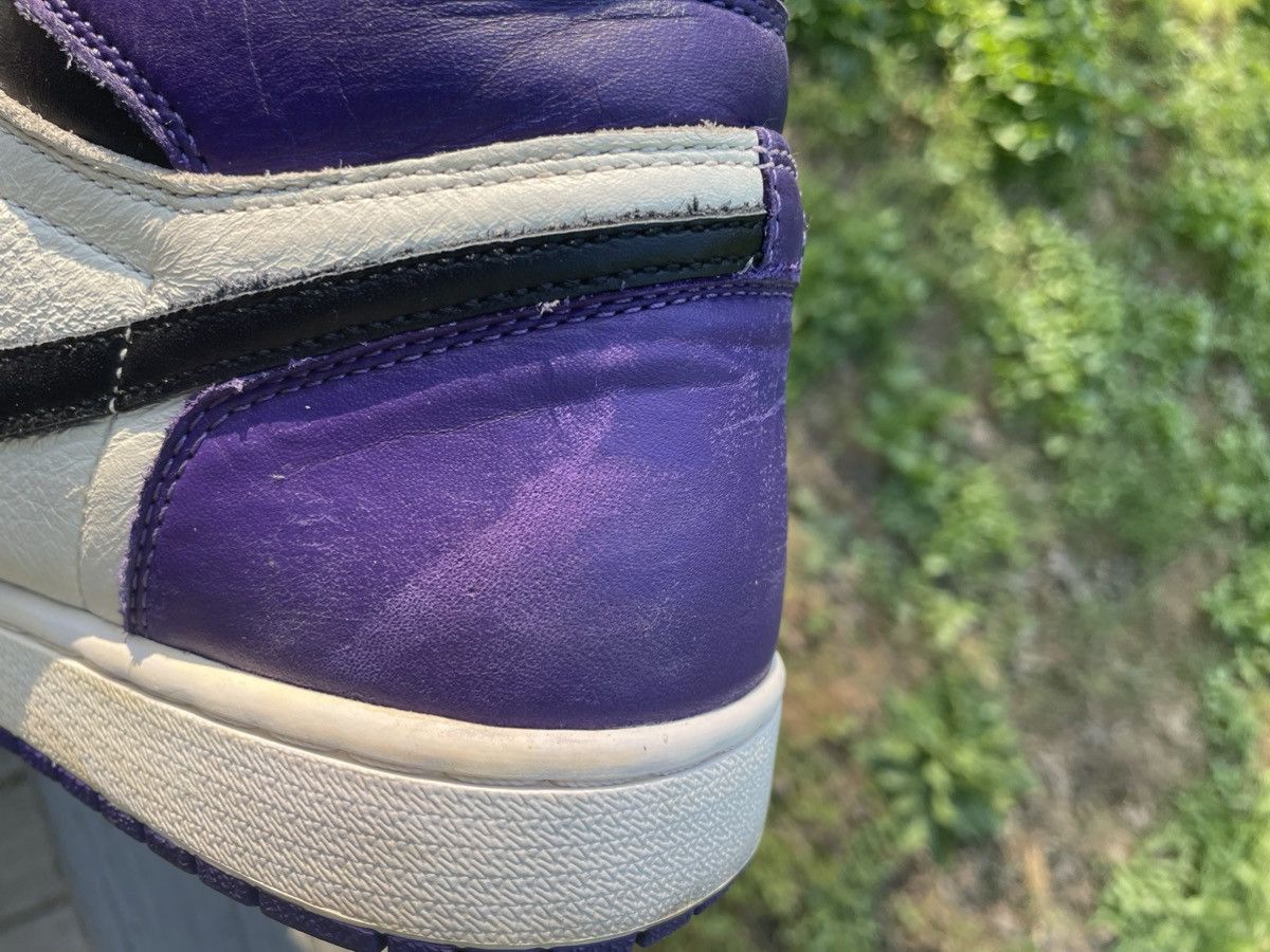 Jordan 1 court purple 1.0 Sz 10.5