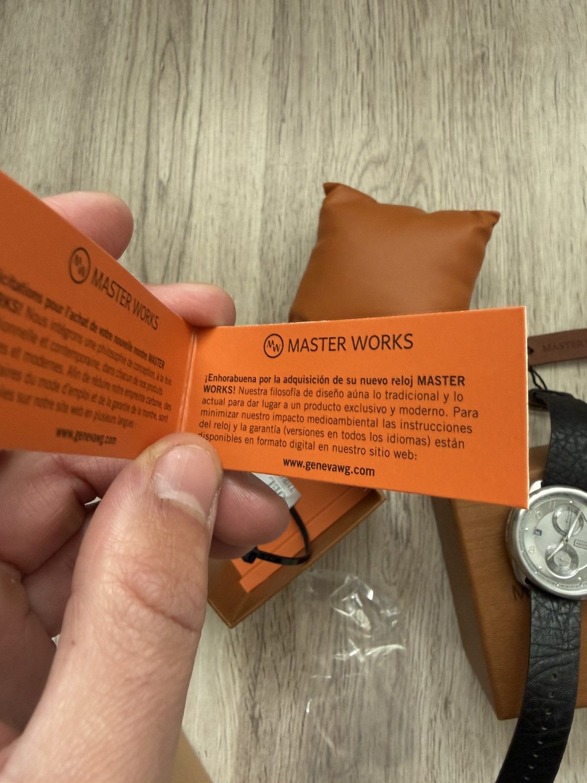 Other Master Works made in Japan Quartz mens watch RRP 289 USD Size ONE SIZE - 15 Thumbnail