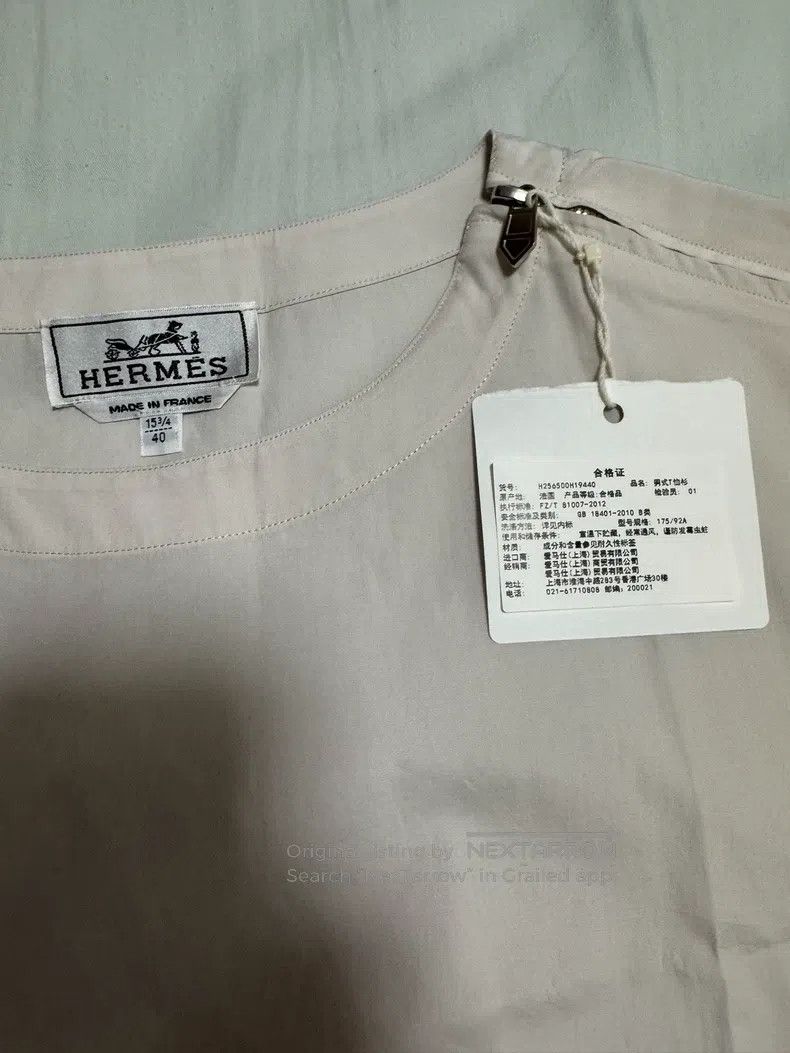 Hermes Hermes size 40 Jacket shirt Size US L / EU 52-54 / 3 - 7 Thumbnail