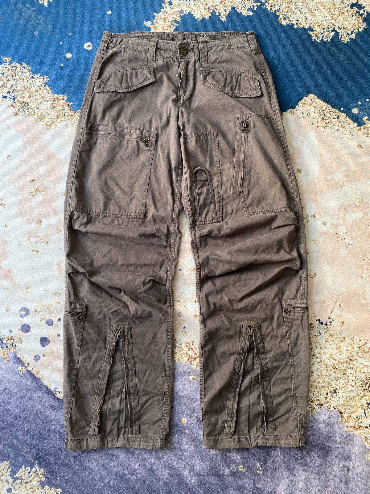 Freeman T. Porter × Japanese Brand 2000s - Freeman T.Porter Multipocket Cargo Pant Size US 32 / EU 48 - 5 Thumbnail