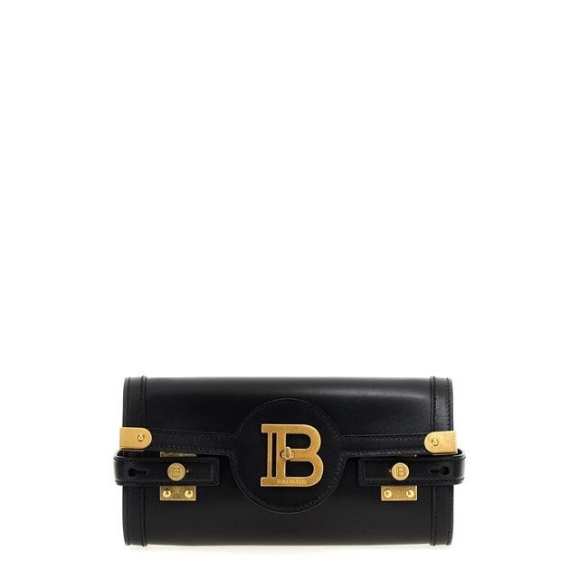 Balmain BALMAIN B-Buzz 23 Black Leather Shoulder Bag New & Authentic Size ONE SIZE - 1 Thumbnail