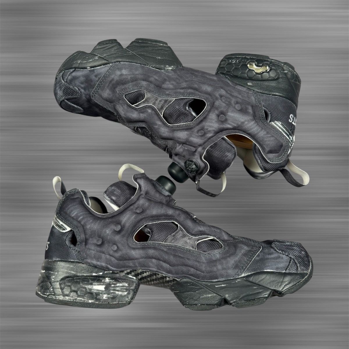 Reebok × Vetements Vetements x Reebok Instapump Fury ‘Washed Black’ Size US 7.5 / EU 40-41 - 4 Thumbnail