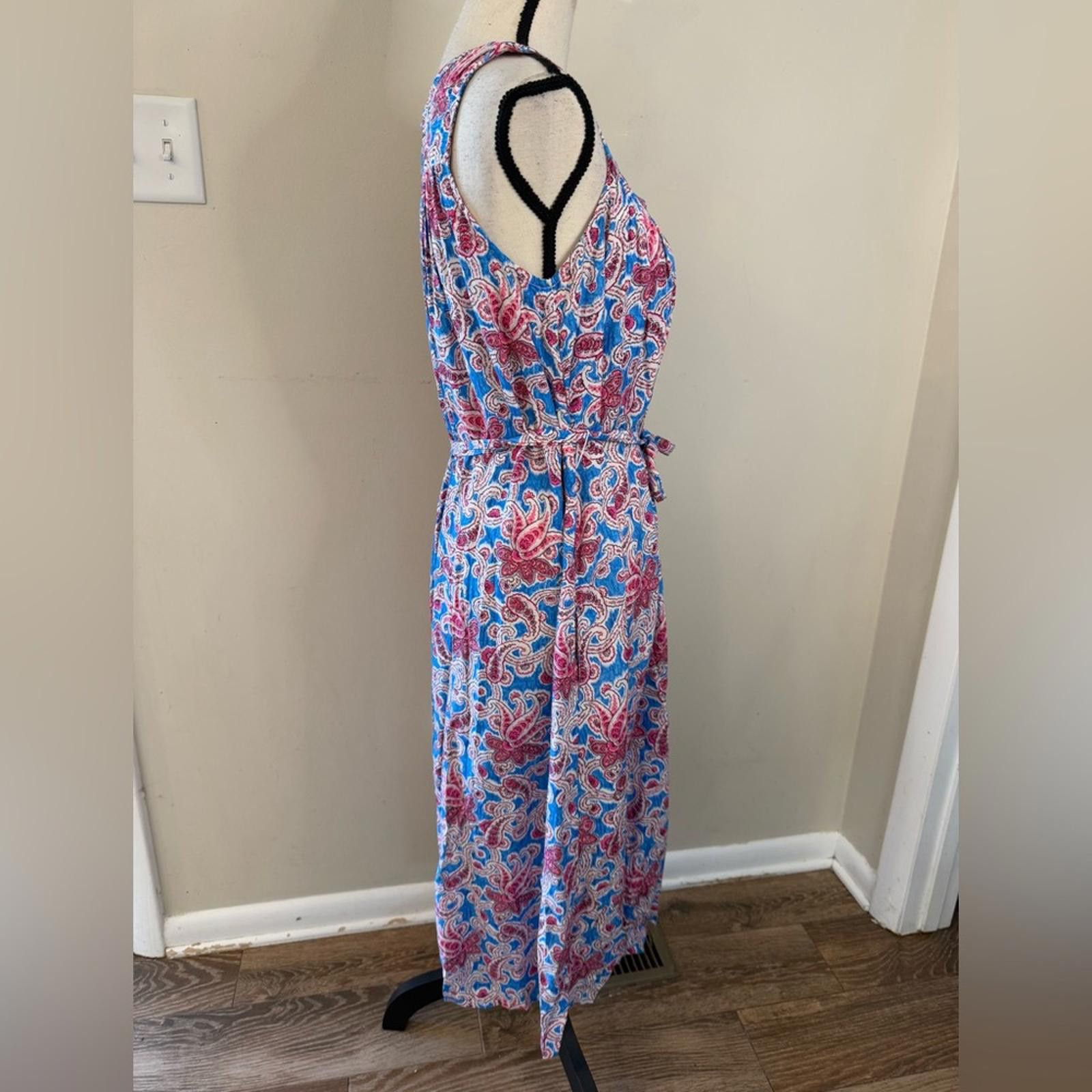 Gap Gap floral paisley sleeveless maxi dress SZ SM Size M / US 6-8 / IT 42-44 - 2 Thumbnail
