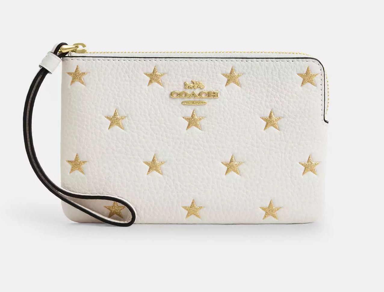 Coach Corner Zip Wristlet With Star Print CW865 Size ONE SIZE - 4 Thumbnail