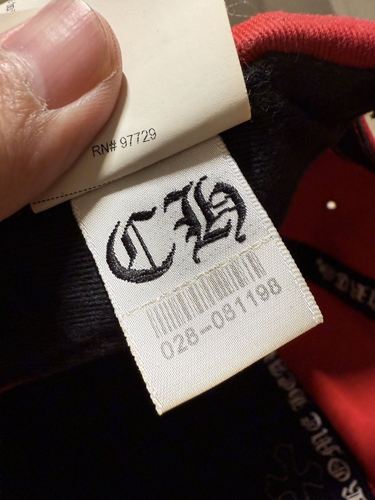 Chrome Hearts Chrome hearts patch cross red cap Size ONE SIZE - 9 Thumbnail