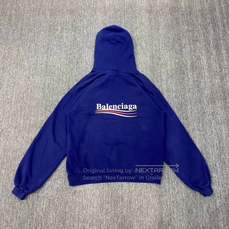 Balenciaga Balenciaga Coke Wave Hoodie Sweatshirt Size US S / EU 44-46 / 1 - 2 Thumbnail