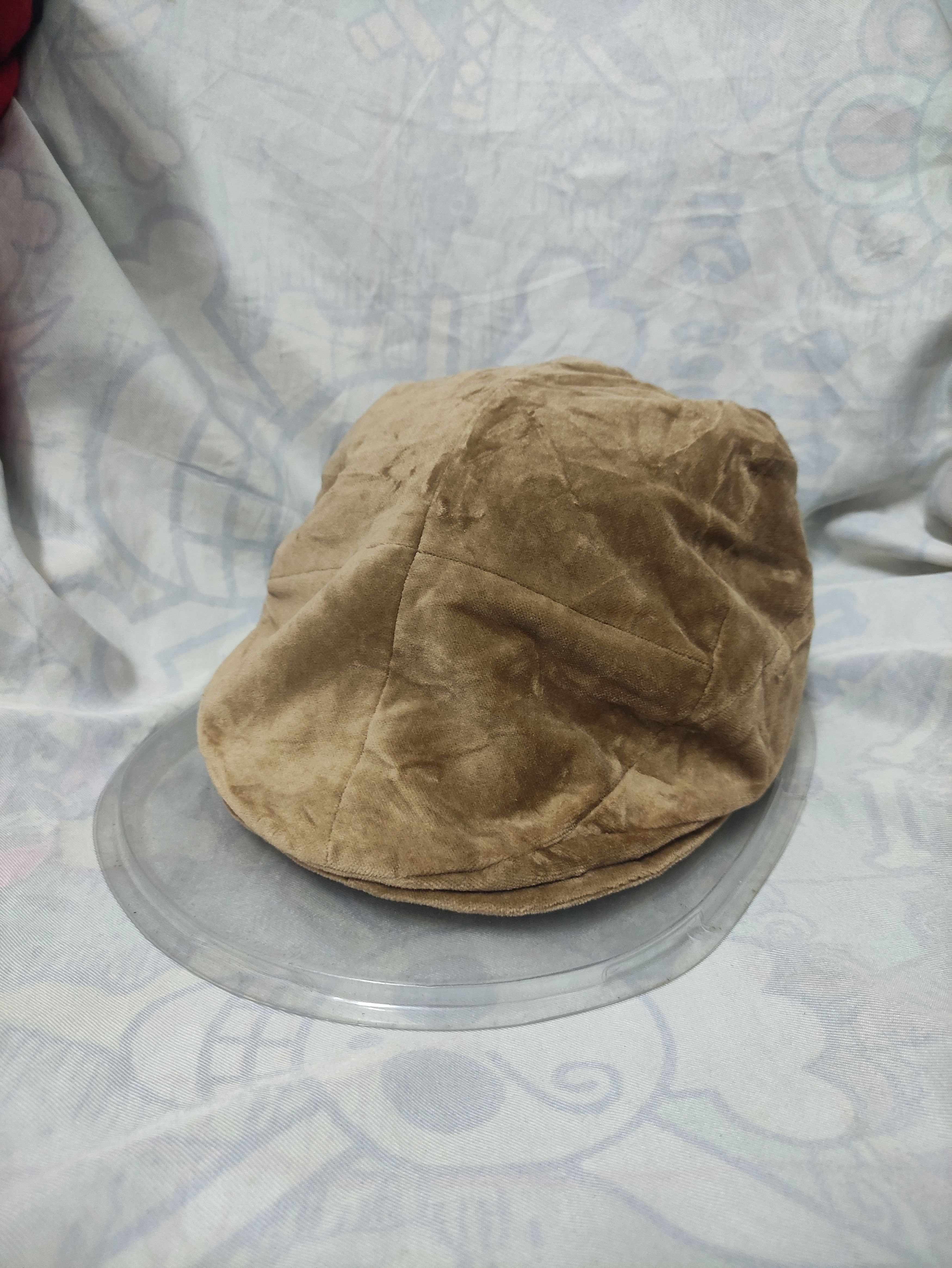 Japanese Brand × Vintage EXPARTURE VINTAGE BARETTA CAP VELVET PATCHWORK DESIGN Size ONE SIZE - 8 Thumbnail