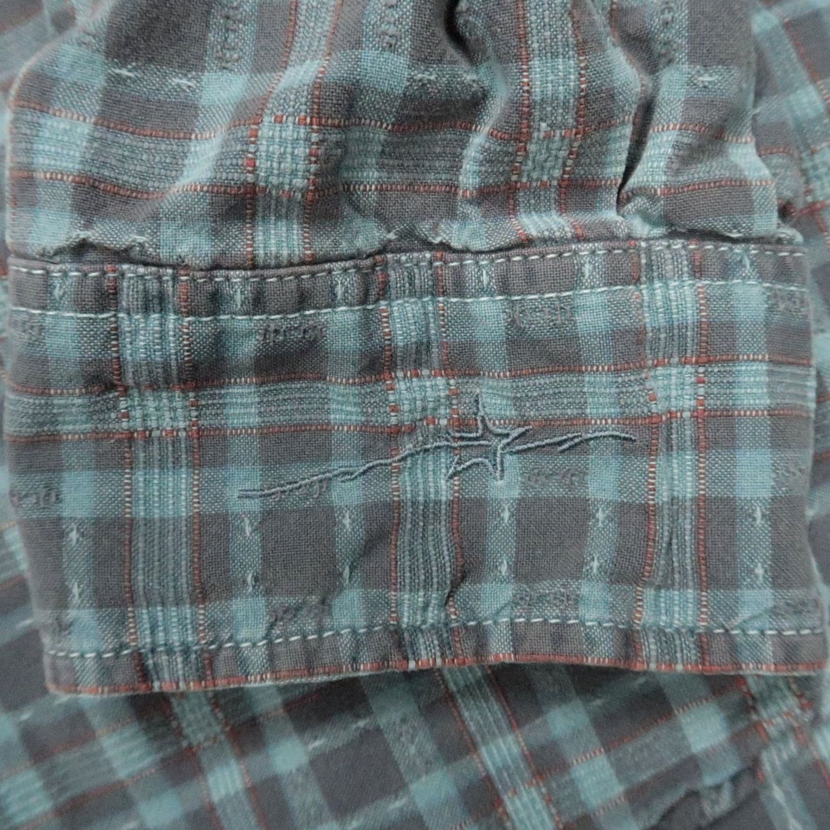 Vintage - Maximizes Search Visibility: Combines key terms like "Ryan Michael'S" and "Plaid Long Sleeve Shirt" which directly target the Size US XXL / EU 58 / 5 - 5 Thumbnail