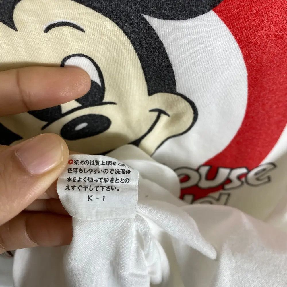 Disney Vintage 80's MICKEY MOUSE Of The World Cartoon Graphic Size US M / EU 48-50 / 2 - 8 Thumbnail