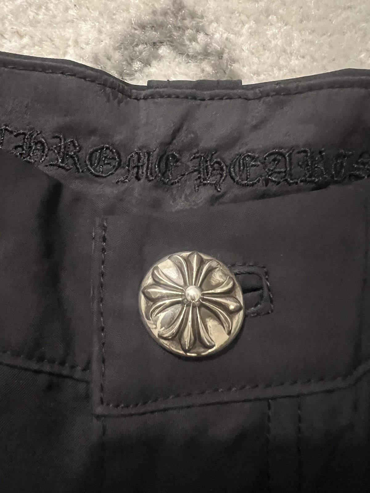 Chrome Hearts Double leather knee carpenter shorts Size US 32 / EU 48 - 5 Thumbnail