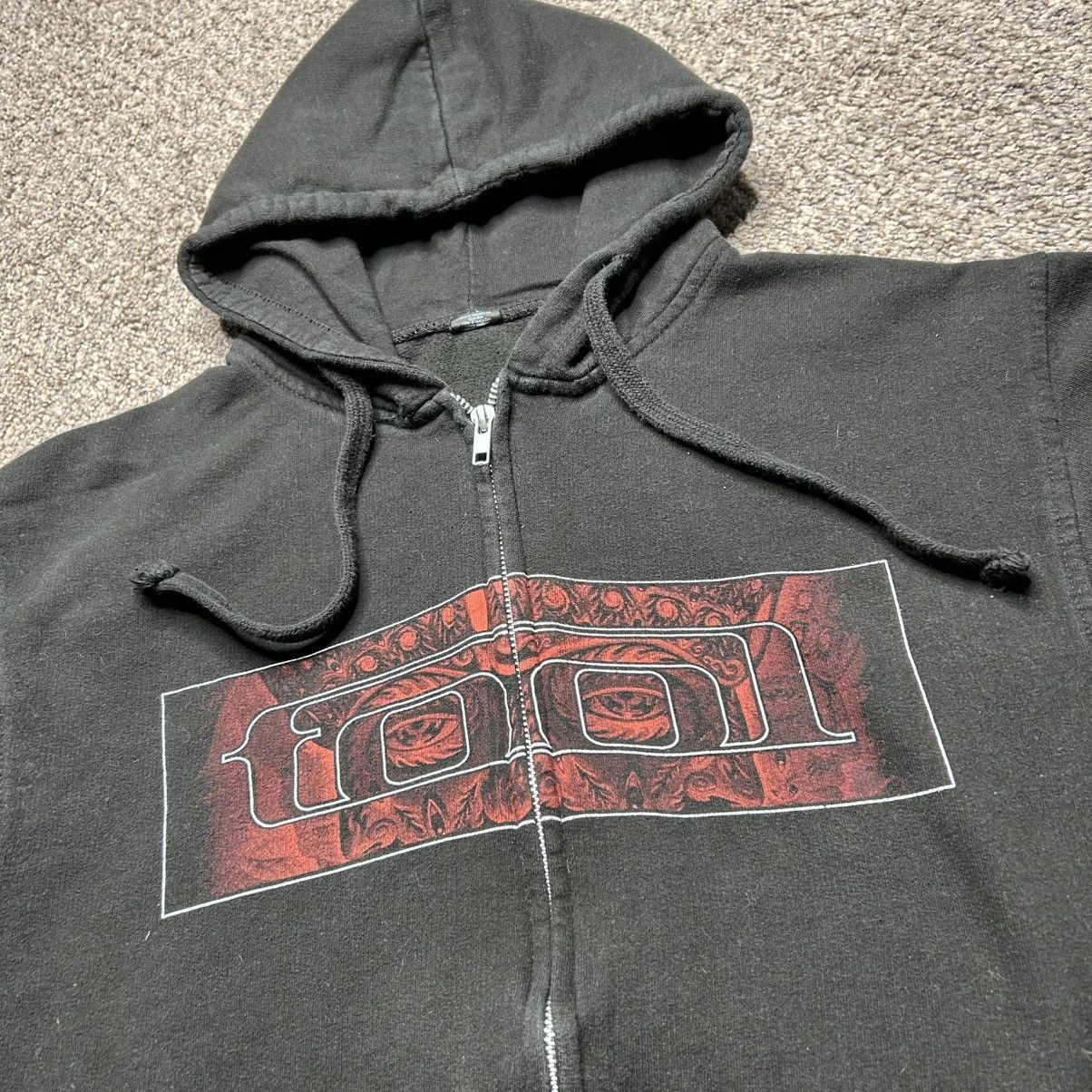 Band Tees × Vintage Y2K tool 10,000 days black hoodie Size US M / EU 48-50 / 2 - 3 Thumbnail