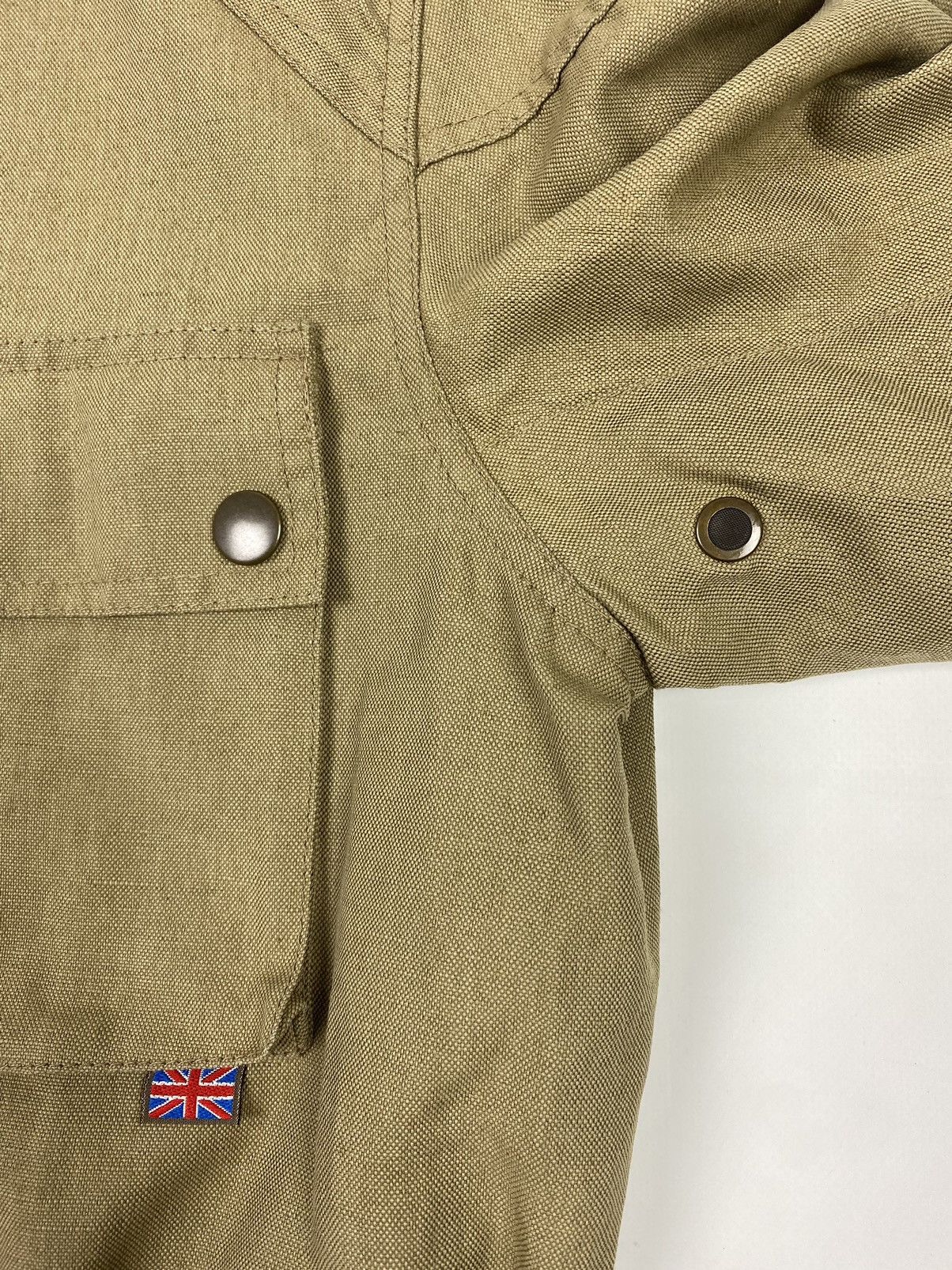 Belstaff Belstaff Combined Linen/Nylon Biker Coat Size US S / EU 44-46 / 1 - 7 Thumbnail