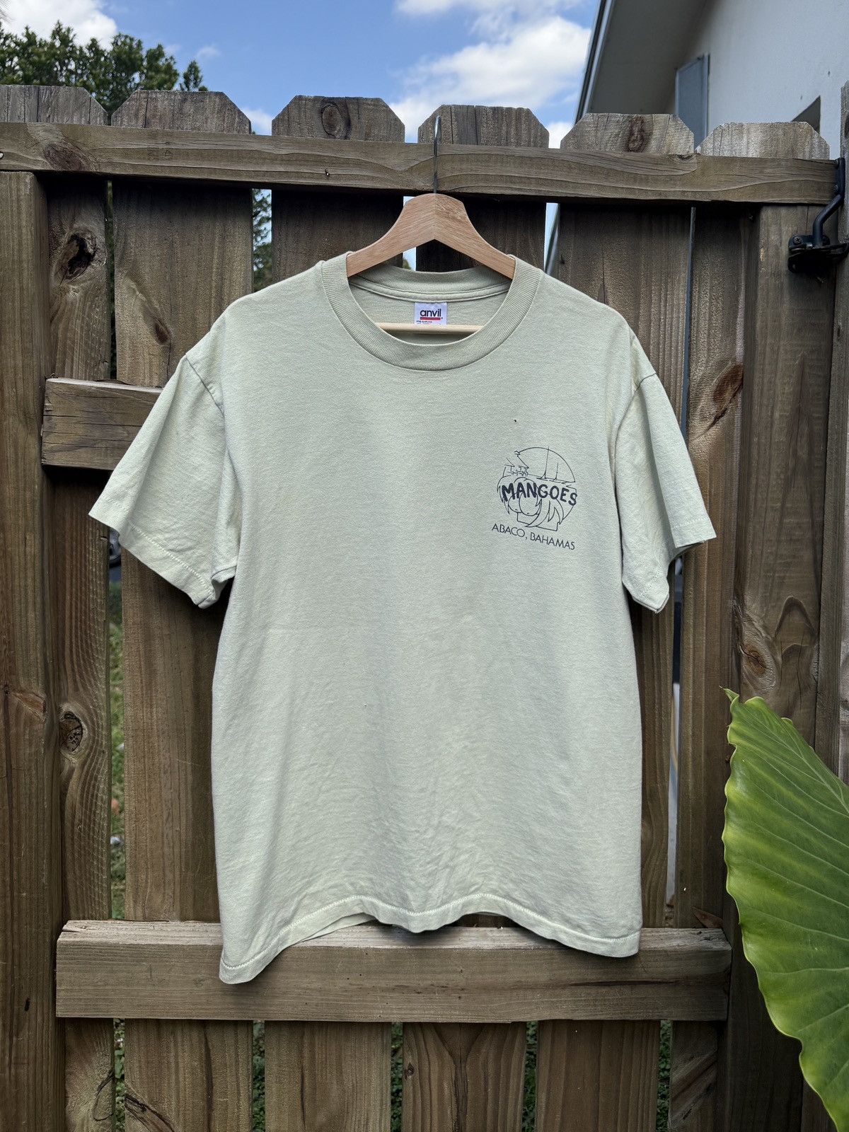 Tommy Bahama × Vintage Vintage 90s Bahamas Bamboo Cay anvil tee shirt so L Size US L / EU 52-54 / 3 - 1 Thumbnail