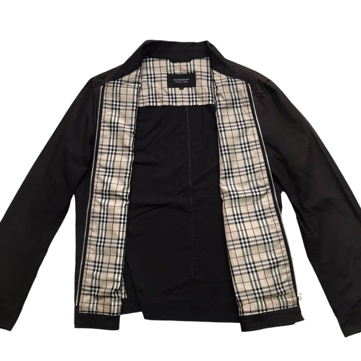 Burberry Vintage 90s Burberry Black Label Workers Full zip Jacket Size US S / EU 44-46 / 1 - 12 Thumbnail