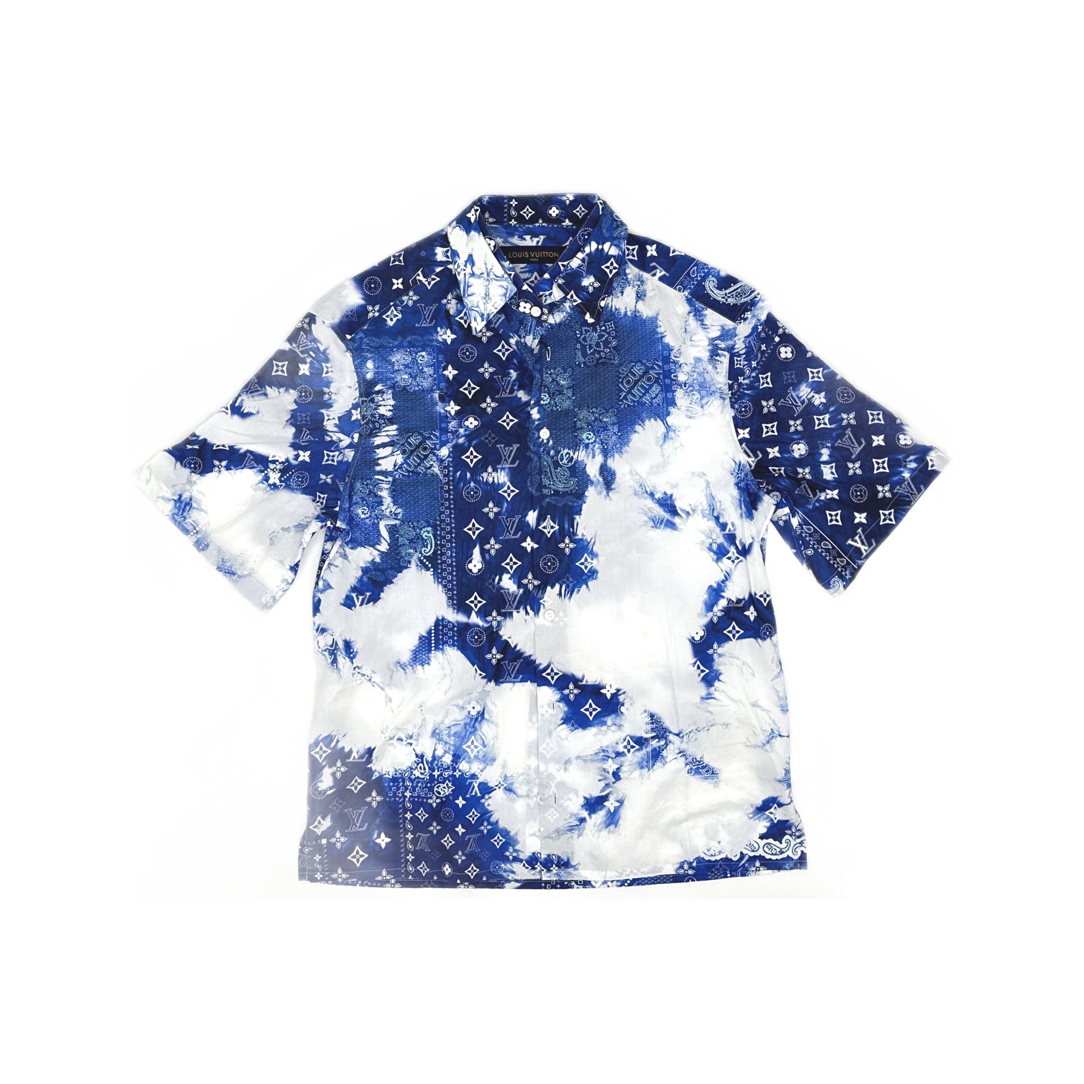 Louis Vuitton Louis Vuitton Bandana Print Short Sleeve Shirt XS Size US XS / EU 42 / 0 - 1 Thumbnail