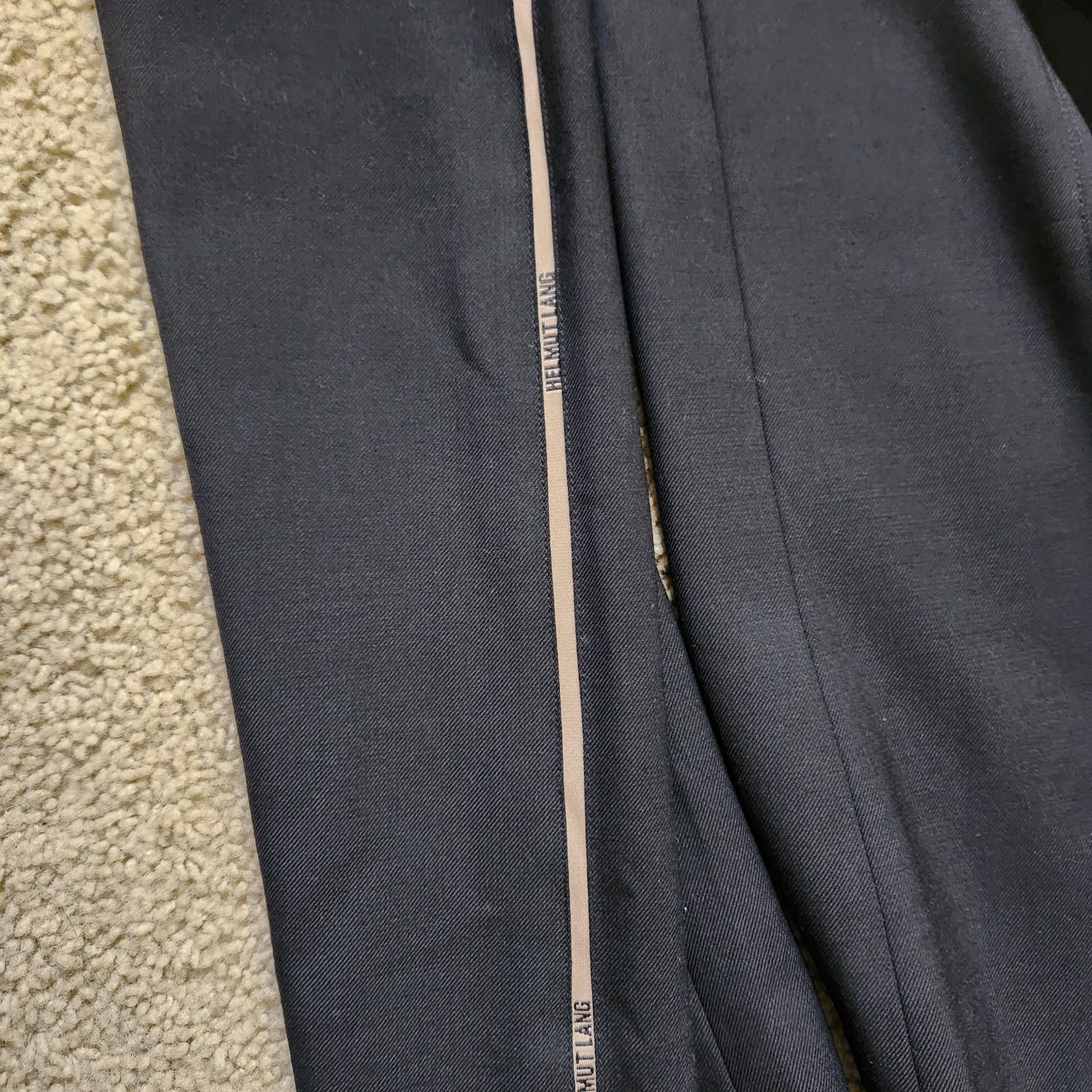 Designer × Helmut Lang Helmut Lang formal pants with elastic wasitband Size US 30 / EU 46 - 2 Thumbnail
