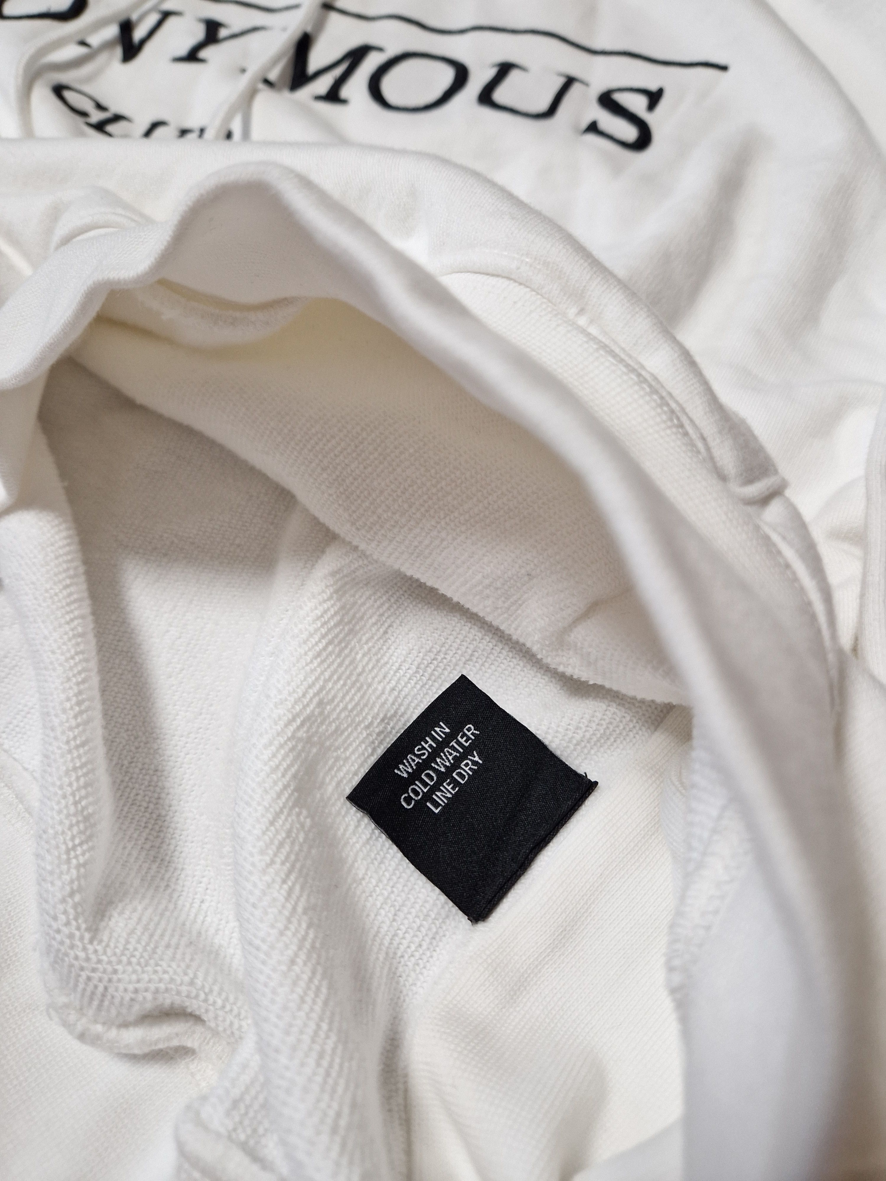 Anonymous Club Anonymous Club Hood By Air Friends & Family White Hoodie Size US XL / EU 56 / 4 - 5 Thumbnail