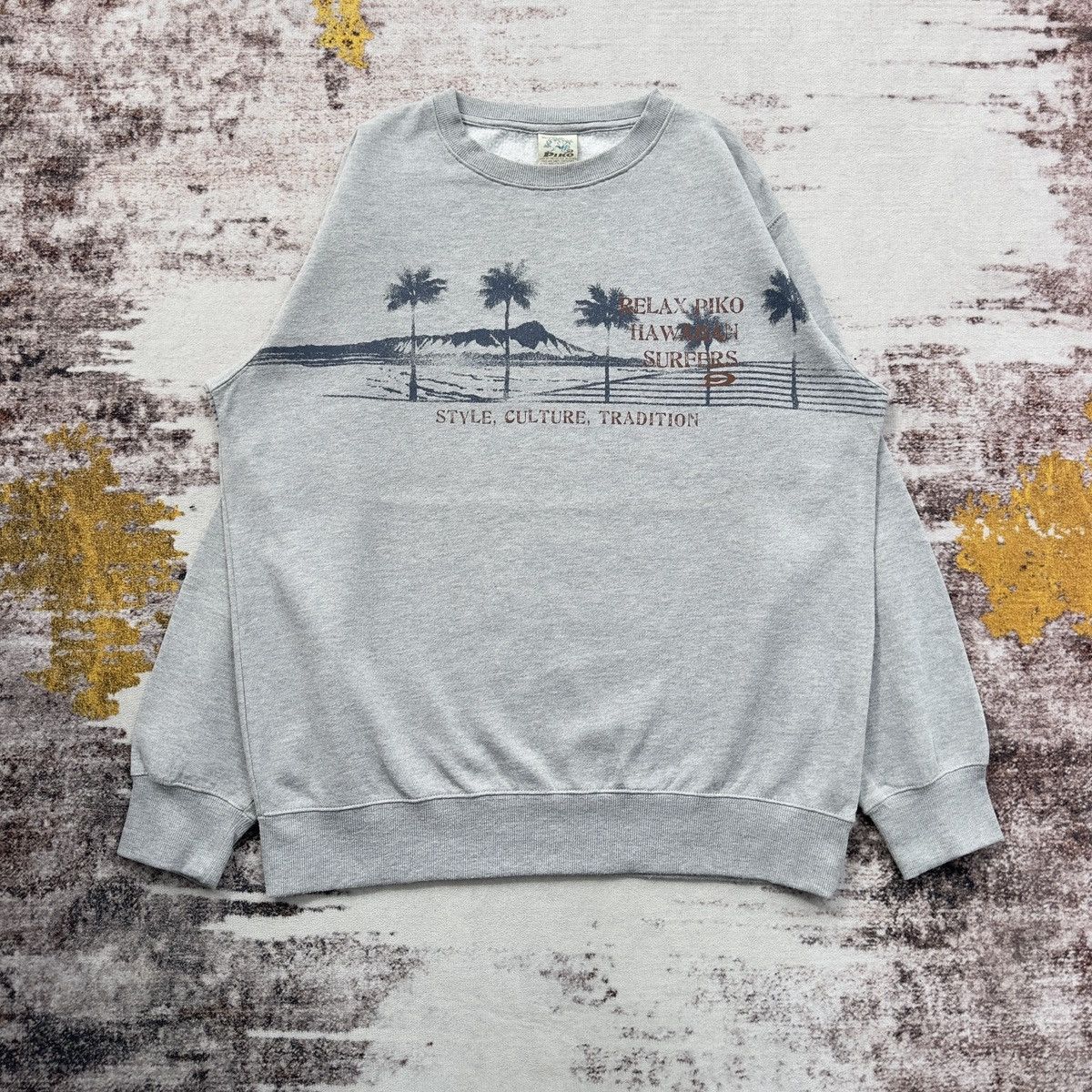 Japanese Brand VINTAGE PIKO HAWAIIAN LONGBOARD WEAR SURFERS Size US L / EU 52-54 / 3 - 3 Thumbnail